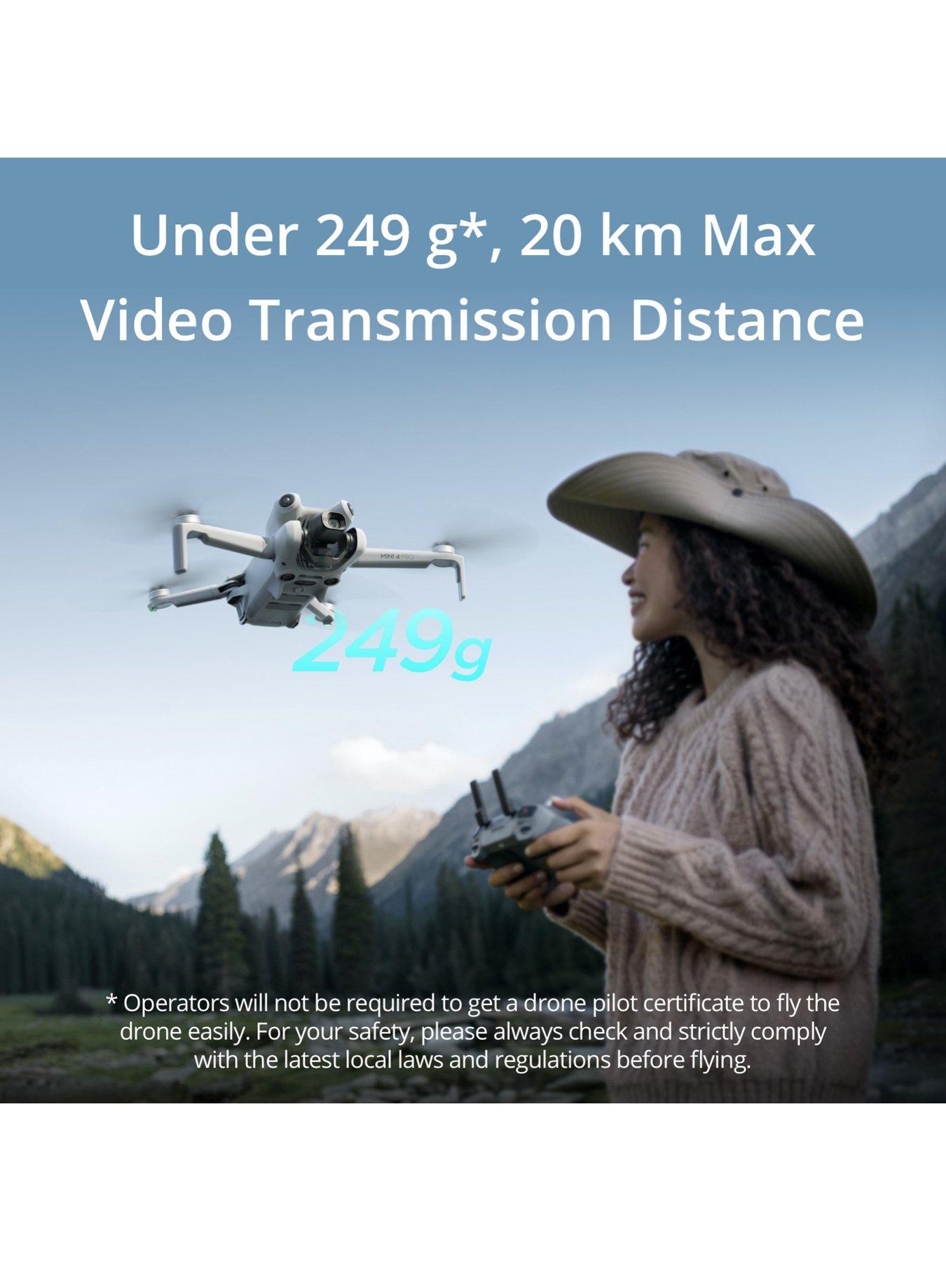  image of dji-mini-4-pro-camera-drone-withnbsprc-n2-controller