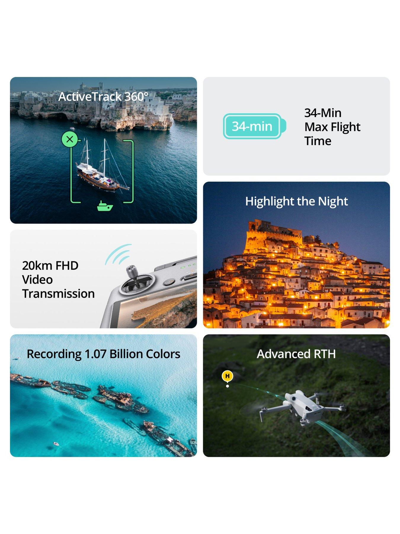  image of dji-mini-4-pro-camera-drone-withnbsprc-n2-controller