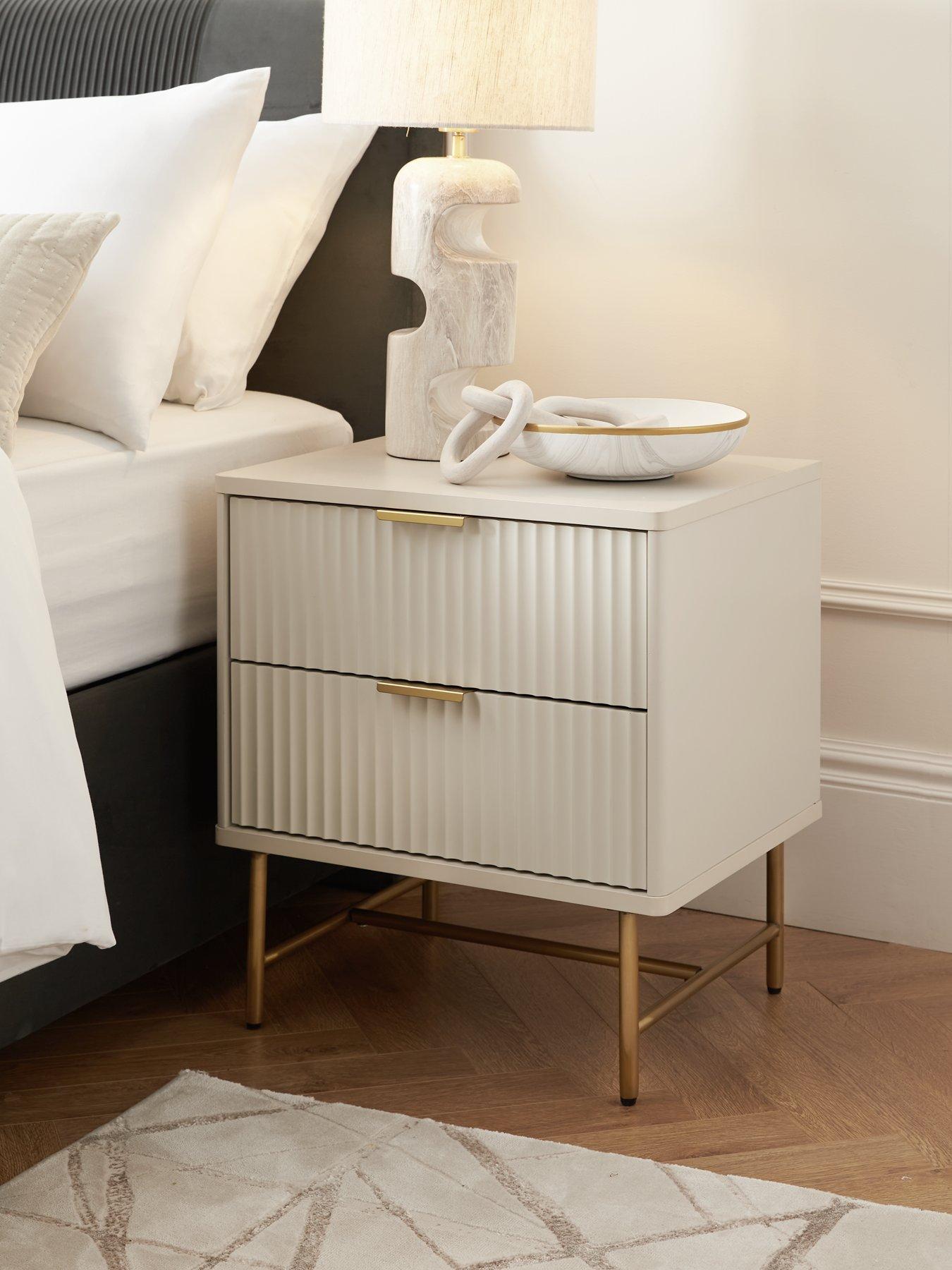 the-very-collection-cora-2-drawer-bedside-chest-ivorybrass