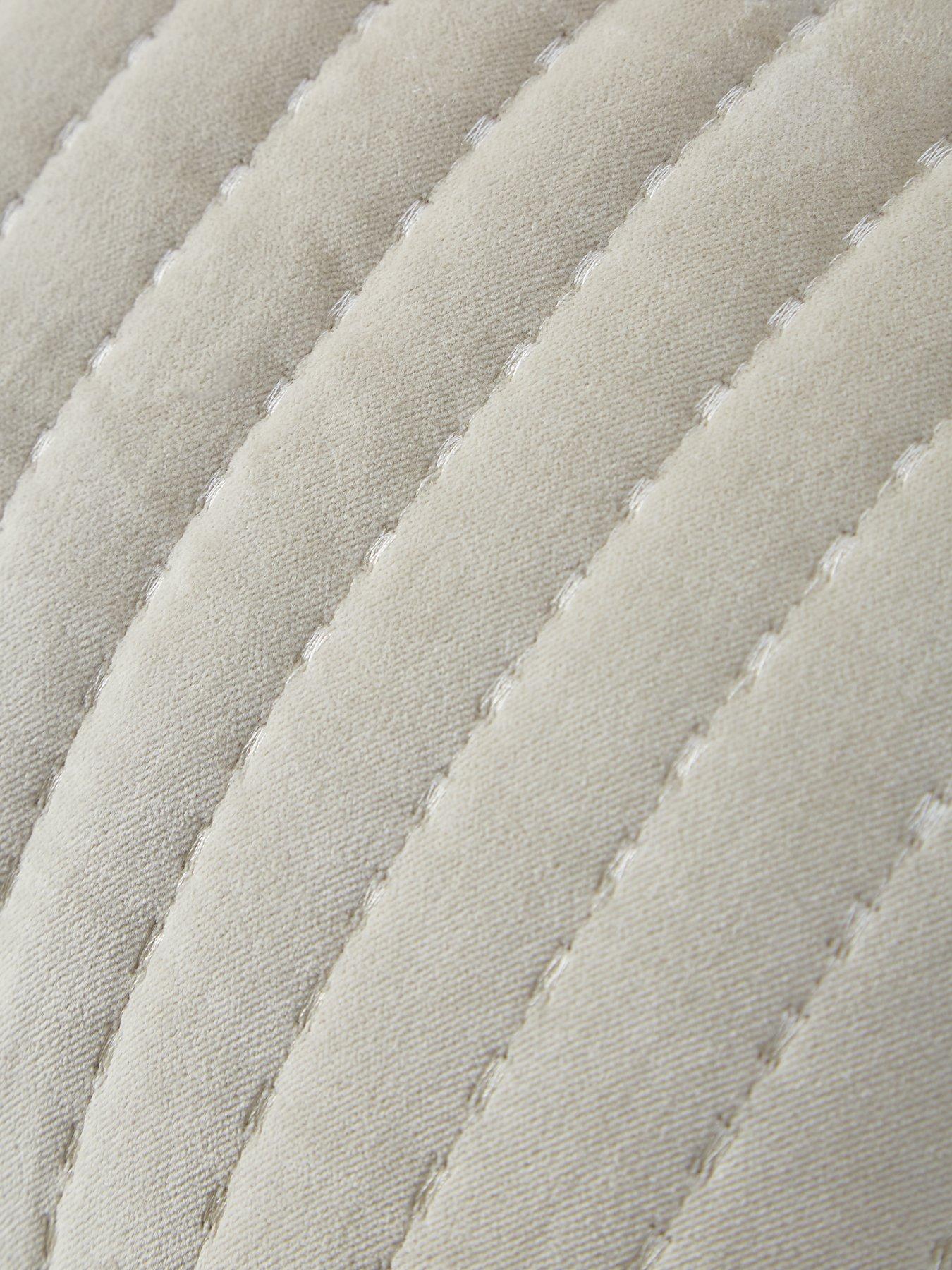 Image 3 of 3 of The Very Collection Cotton Velvet Stitch Embroidered Bolster Pillow