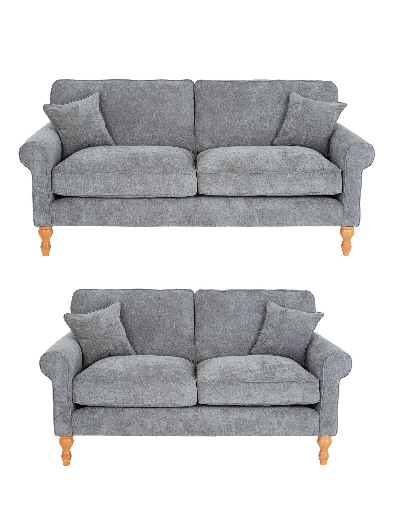 undefined William 3 Seater + 2 Seater Fabric Sofa Set (Buy  &  SAVE!) - Made in the UK
