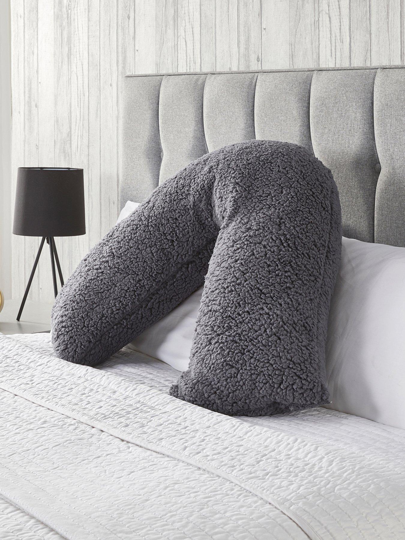 Very Home V-Shaped Teddy Pillow