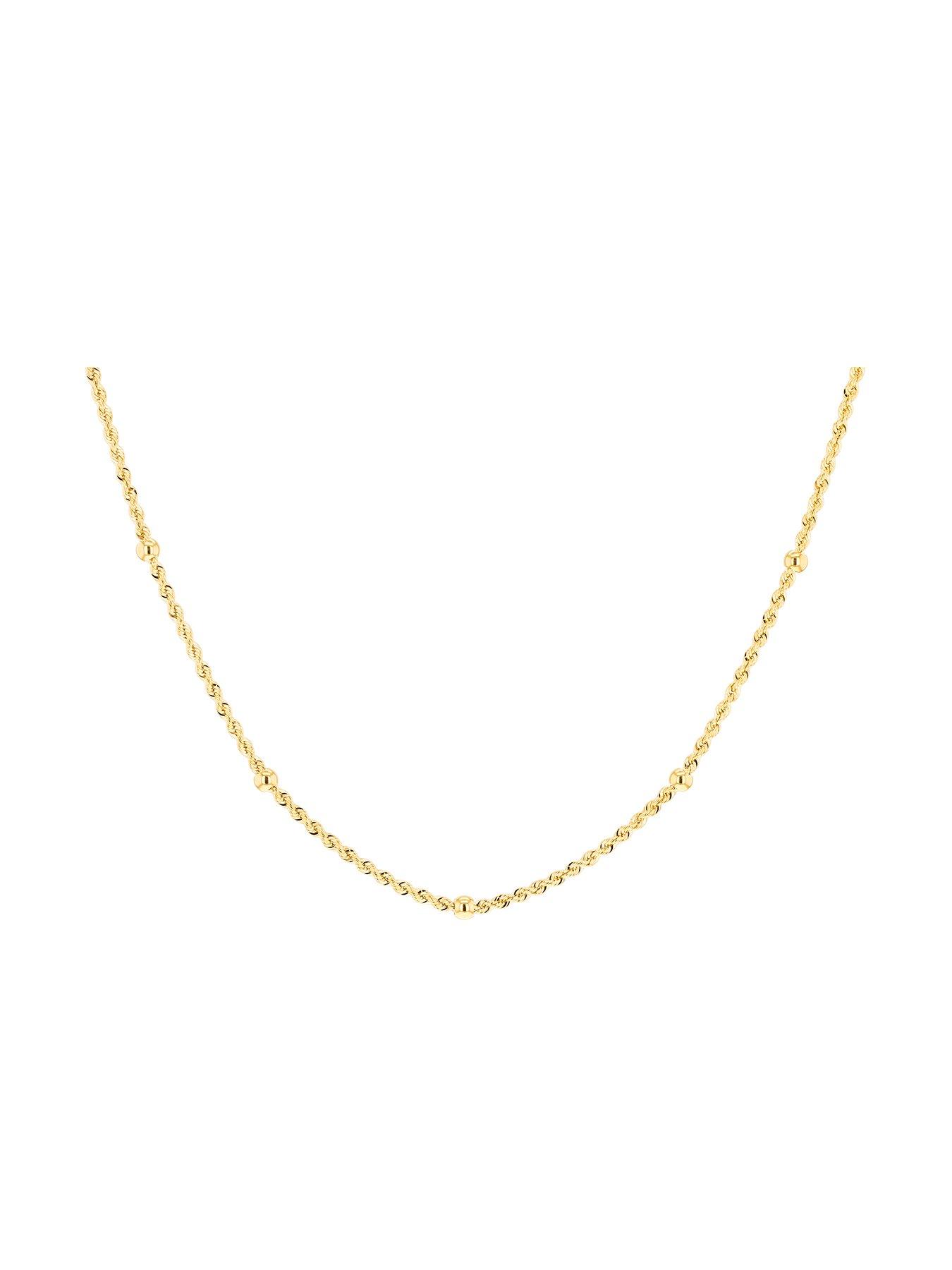 the-love-collection-9ct-yellow-gold-rope-chain-necklace