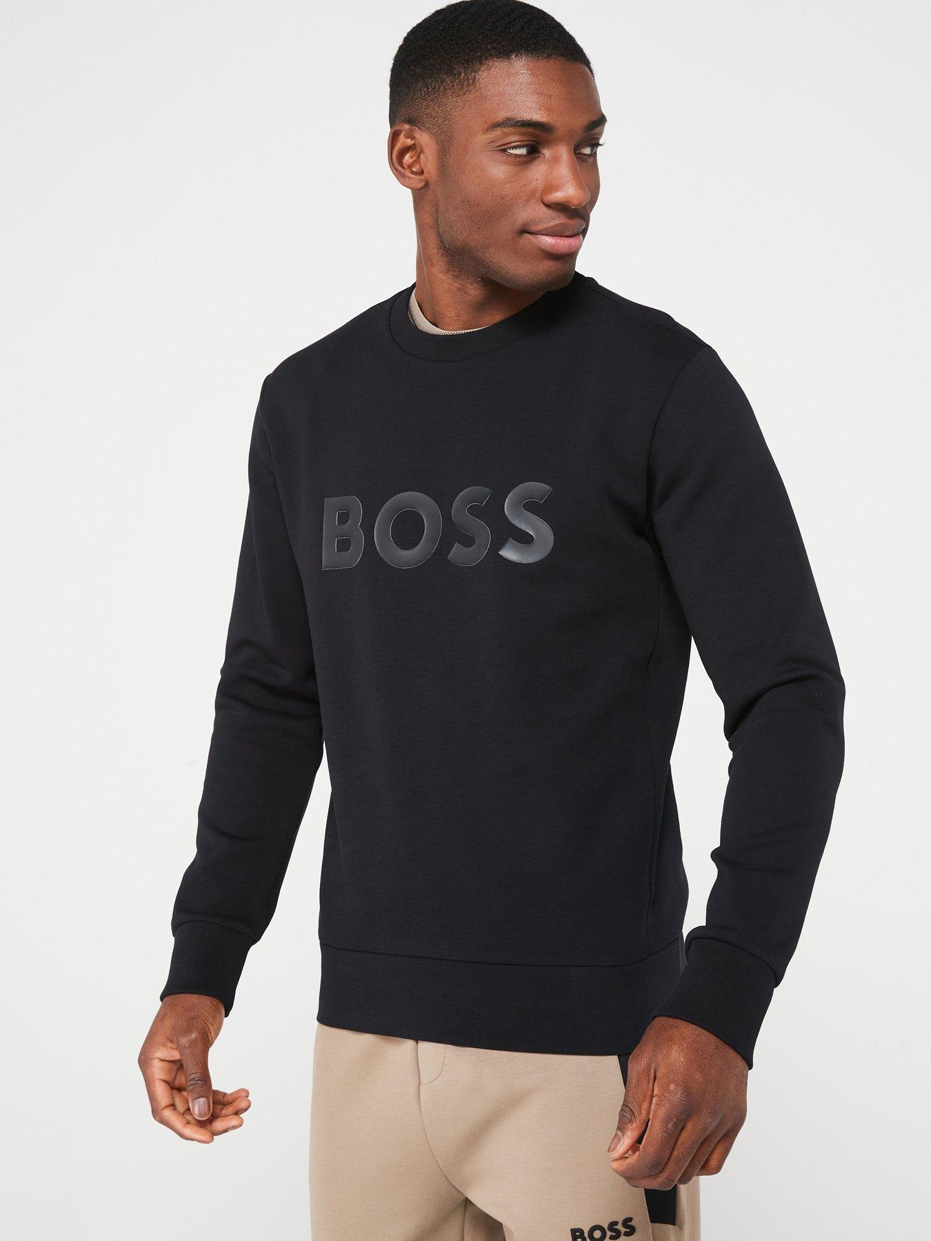 undefined Salbo Crew Neck Sweatshirt - Black