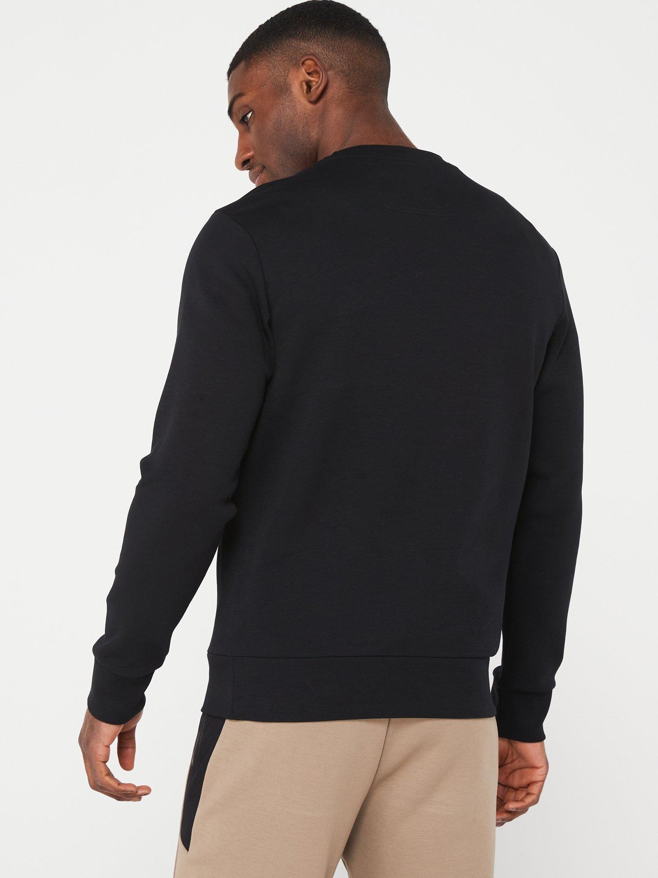 Image 2 of 4 of BOSS Salbo Crew Neck Sweatshirt - Black
