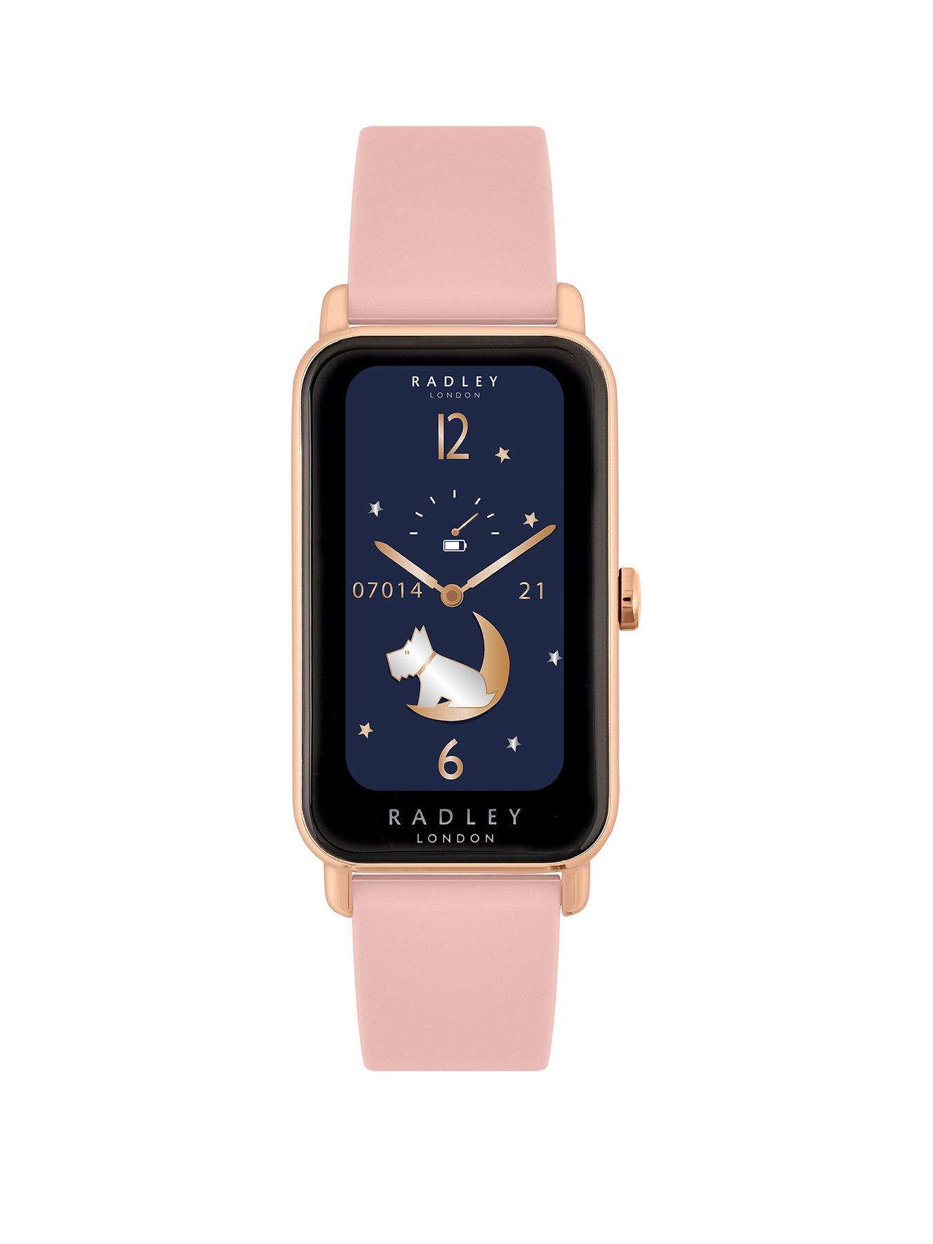 Radley Ladies Series 21 Smart Rose Gold Cobweb Lozenge Watch