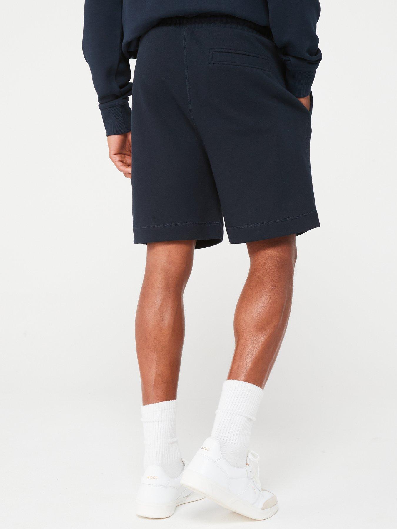  image of boss-sewalk-jersey-shorts-dark-blue
