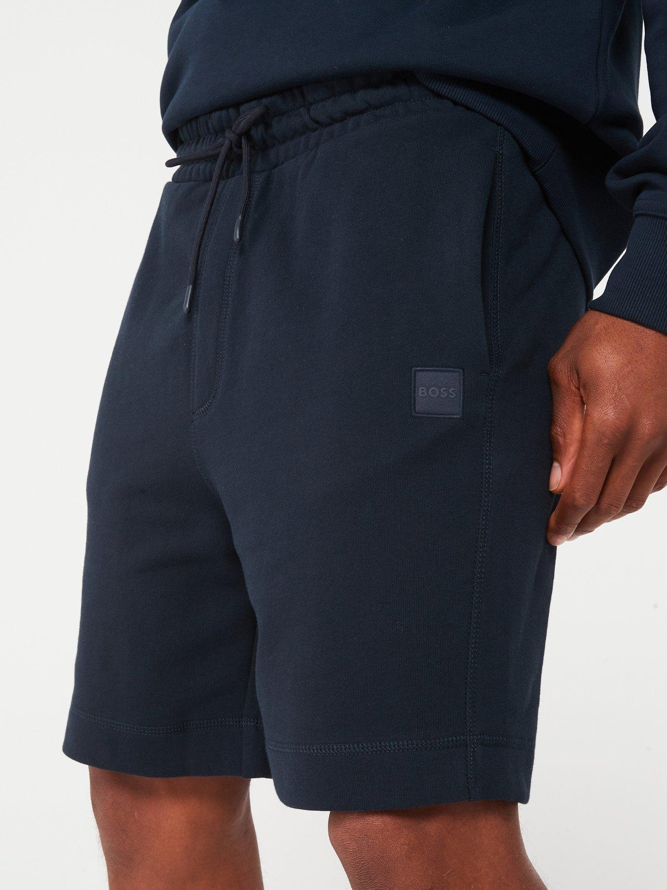  image of boss-sewalk-jersey-shorts-dark-blue