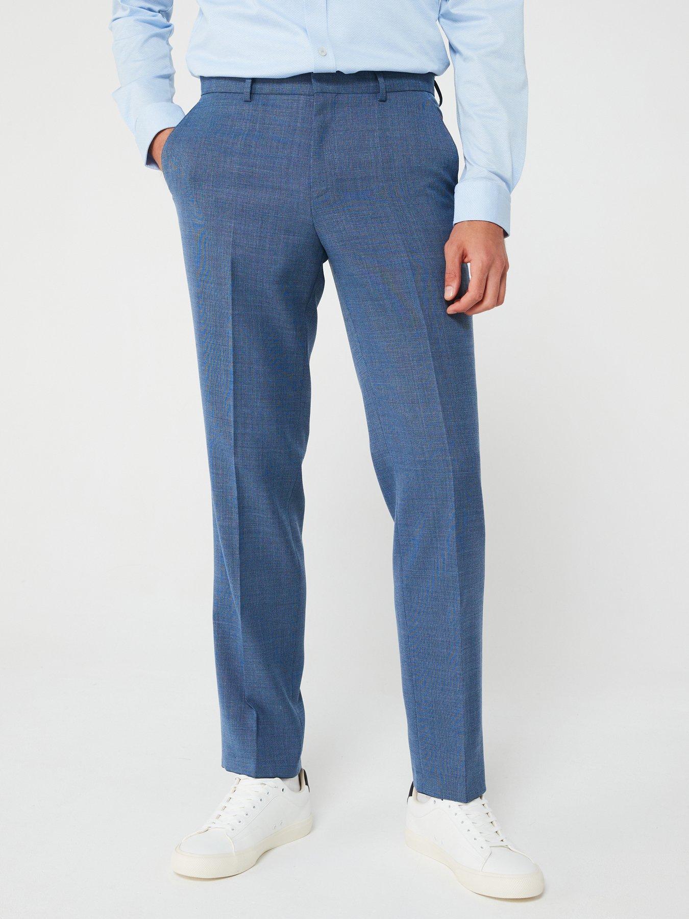 undefined Leon Mix  &  Match Suit Trousers - Navy