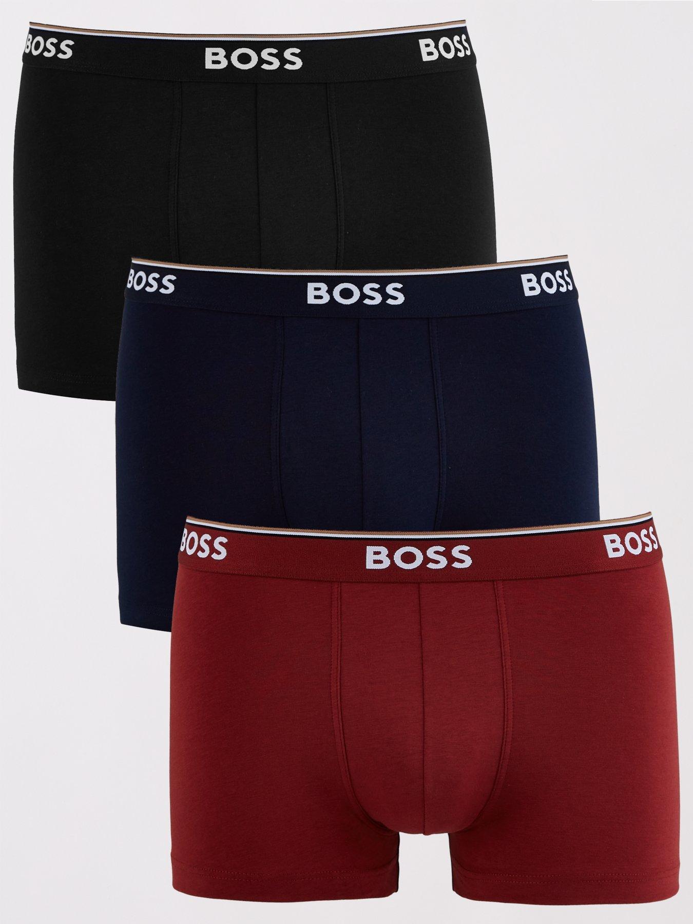 BOSS Bodywear 3 Pack Power Trunks | Littlewoods.com