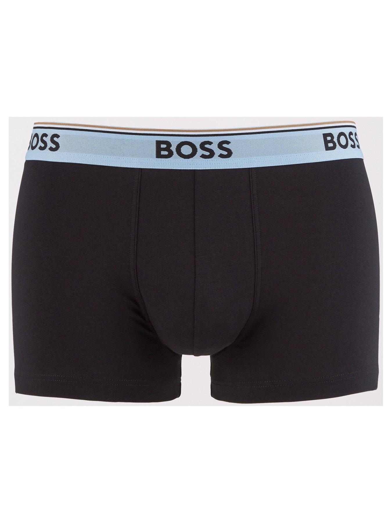 BOSS Bodywear 3 Pack Power Trunks - Multi | Littlewoods.com