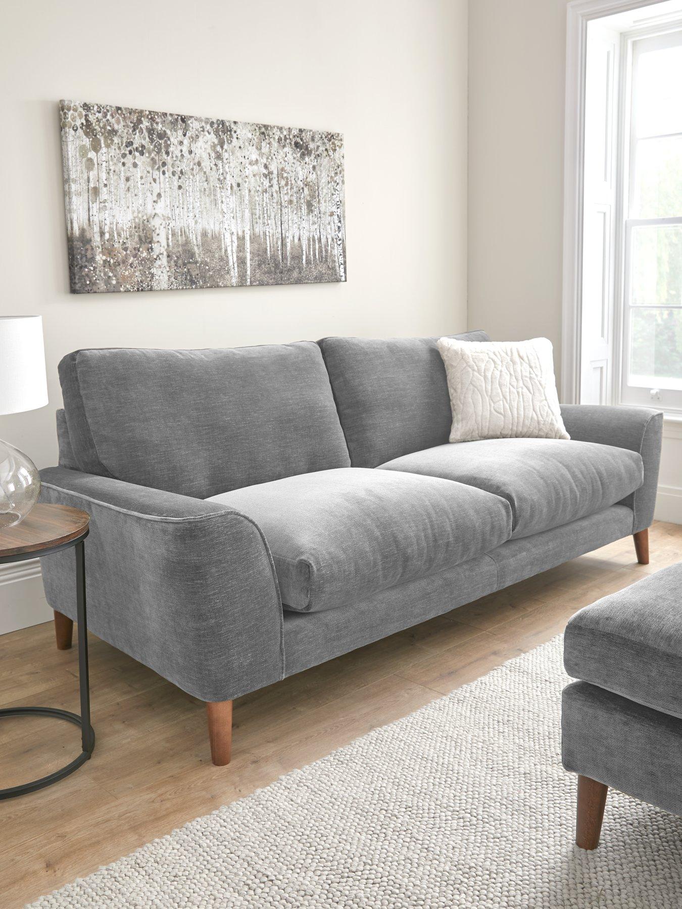 undefined Astrid Fabric 4 Seater Sofa - Made to order in the UK