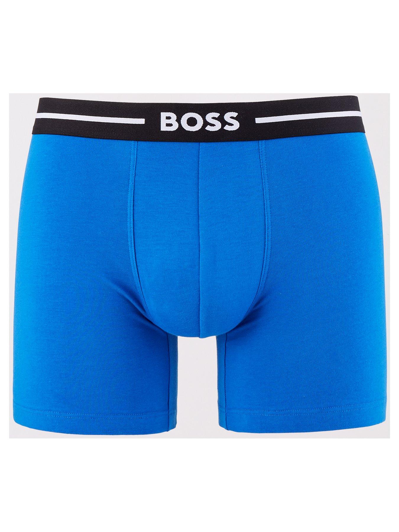 BOSS Bodywear 3 Pack Bold Boxer Briefs - Multi | littlewoods.com