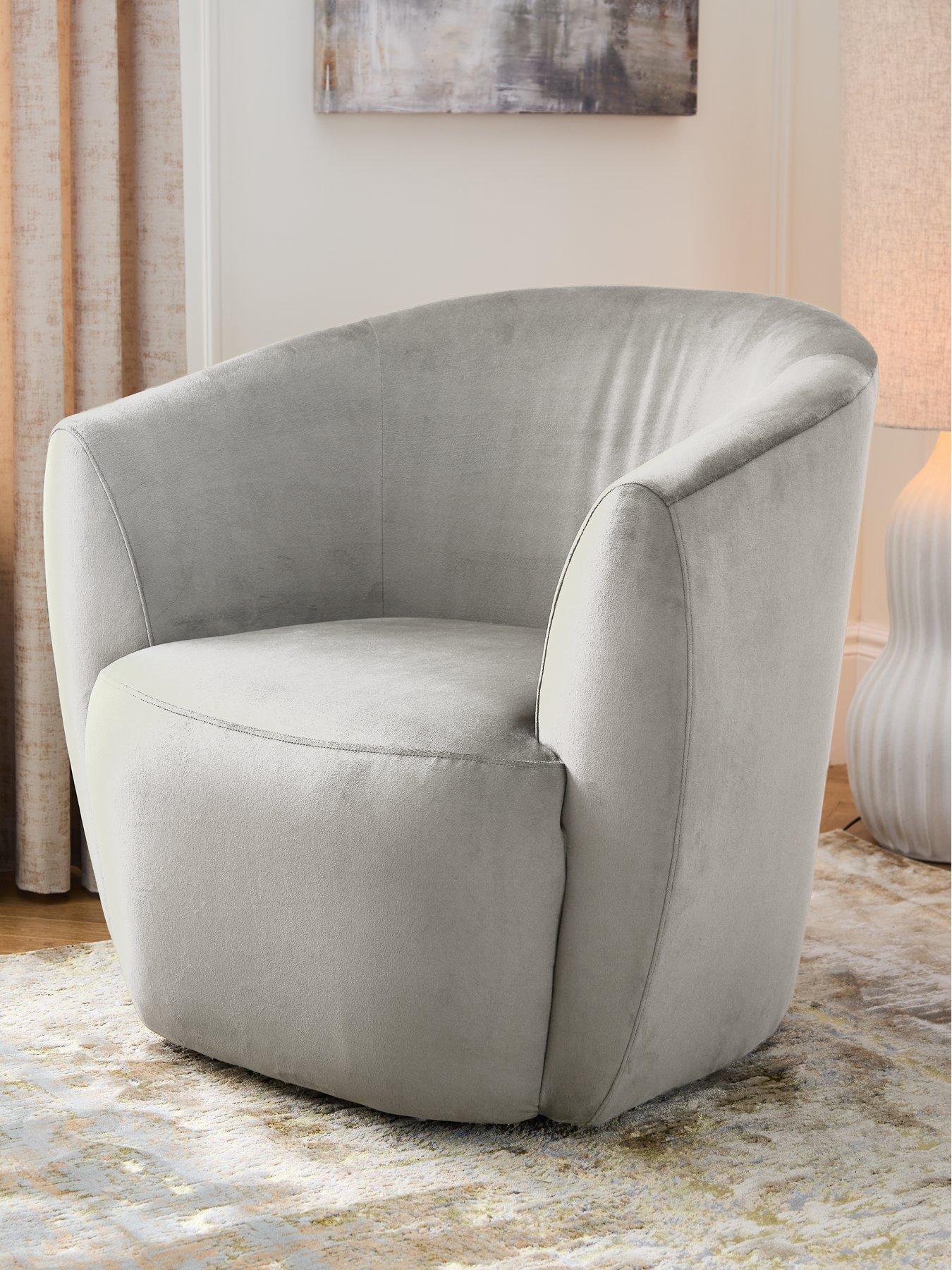 undefined Maison Velvet Accent Chair - Made to order in the UK