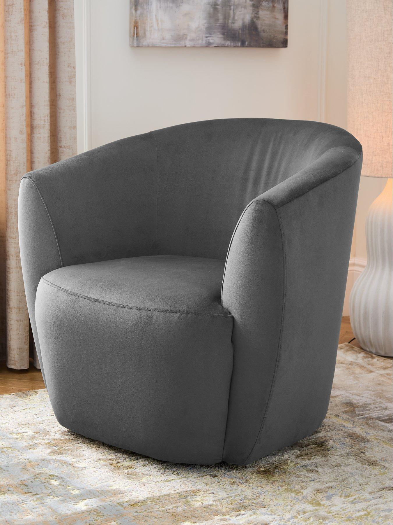 undefined Maison Velvet Accent Chair - Made to order in the UK