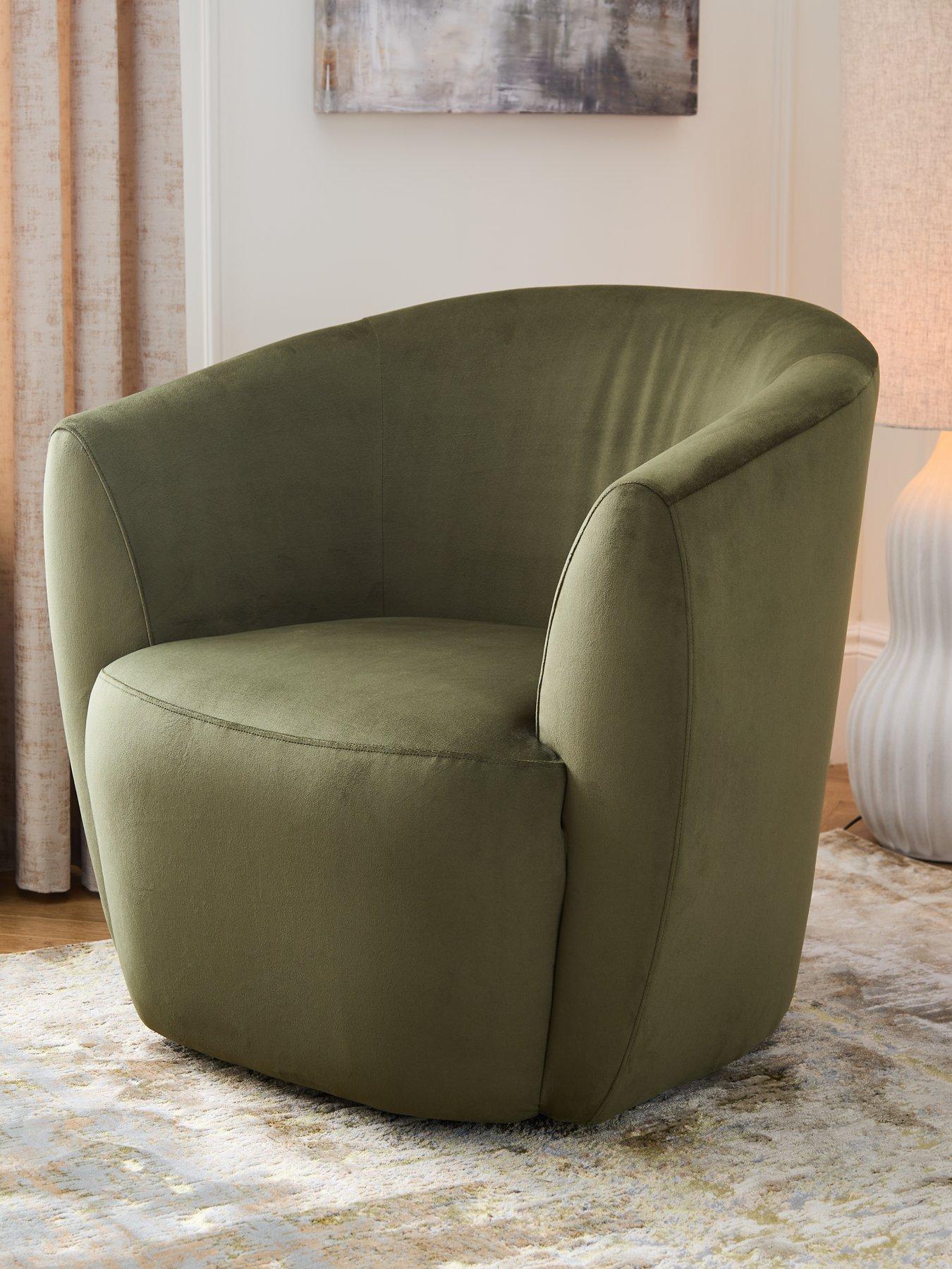 undefined Maison Velvet Accent Chair - Made to order in the UK