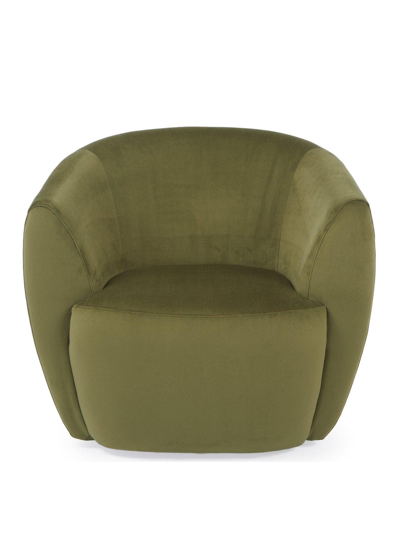 Image 2 of 5 of Very Home Maison Velvet Accent Chair&nbsp;- Made to order in the UK