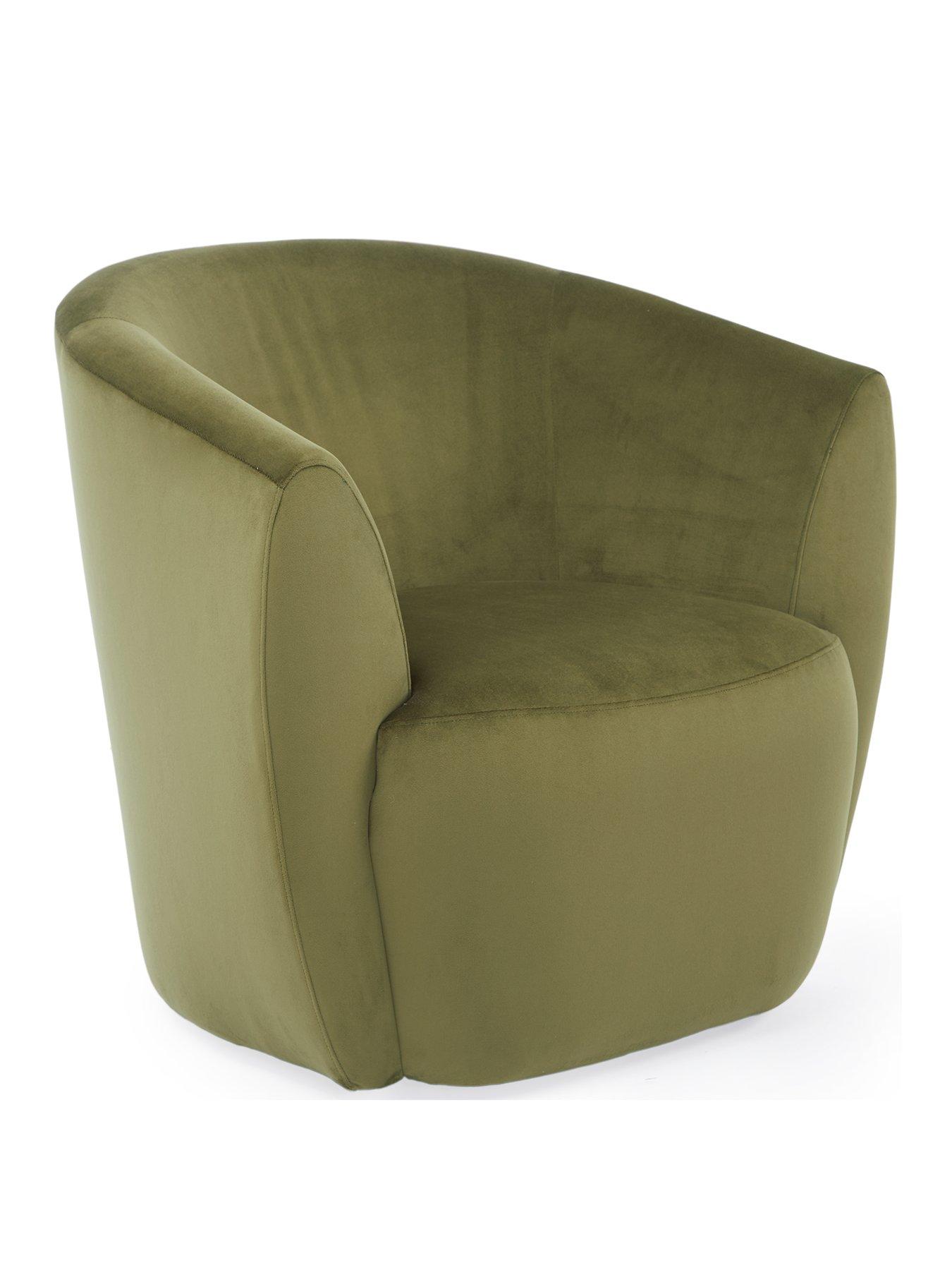 Image 3 of 5 of Very Home Maison Velvet Accent Chair&nbsp;- Made to order in the UK
