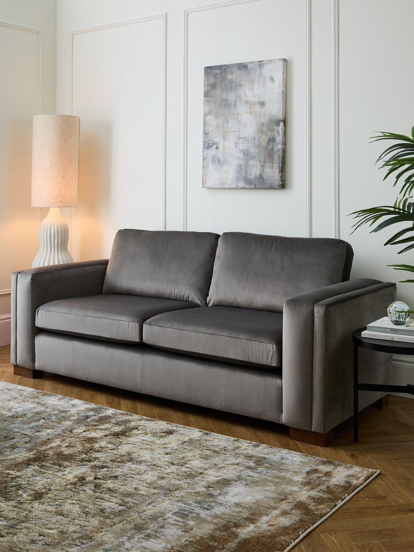 Very Home Maison Velvet 2 Seater Sofa - Made to order in the UK