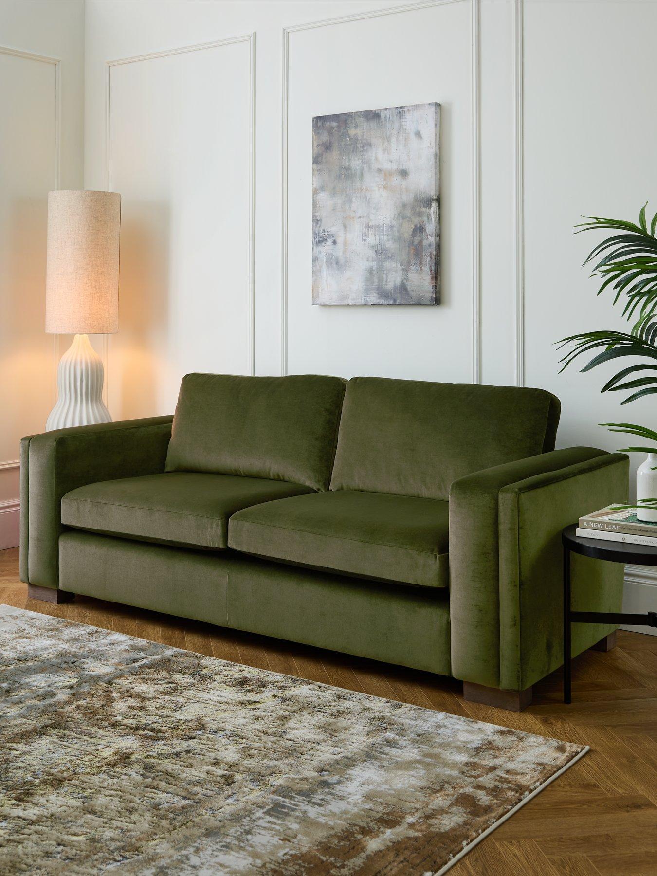 undefined Maison Velvet 2 Seater Sofa - Made to order in the UK