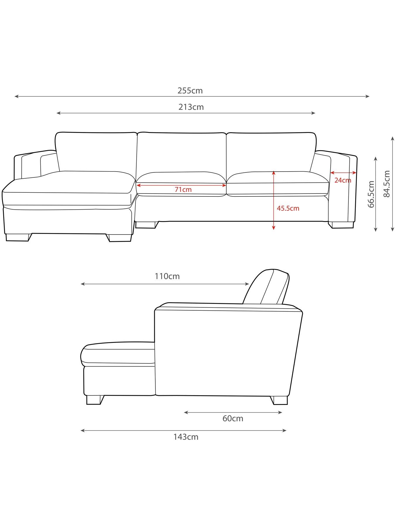  image of very-home-maison-velvet-left-hand-corner-chaise-sofanbsp--made-to-order-in-the-uk