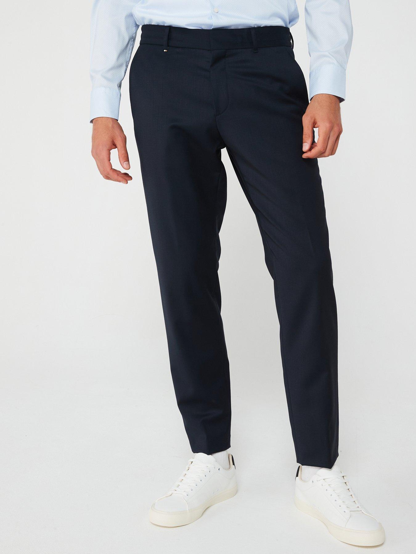 undefined Genius Slim Fit Trouser - Dark Blue