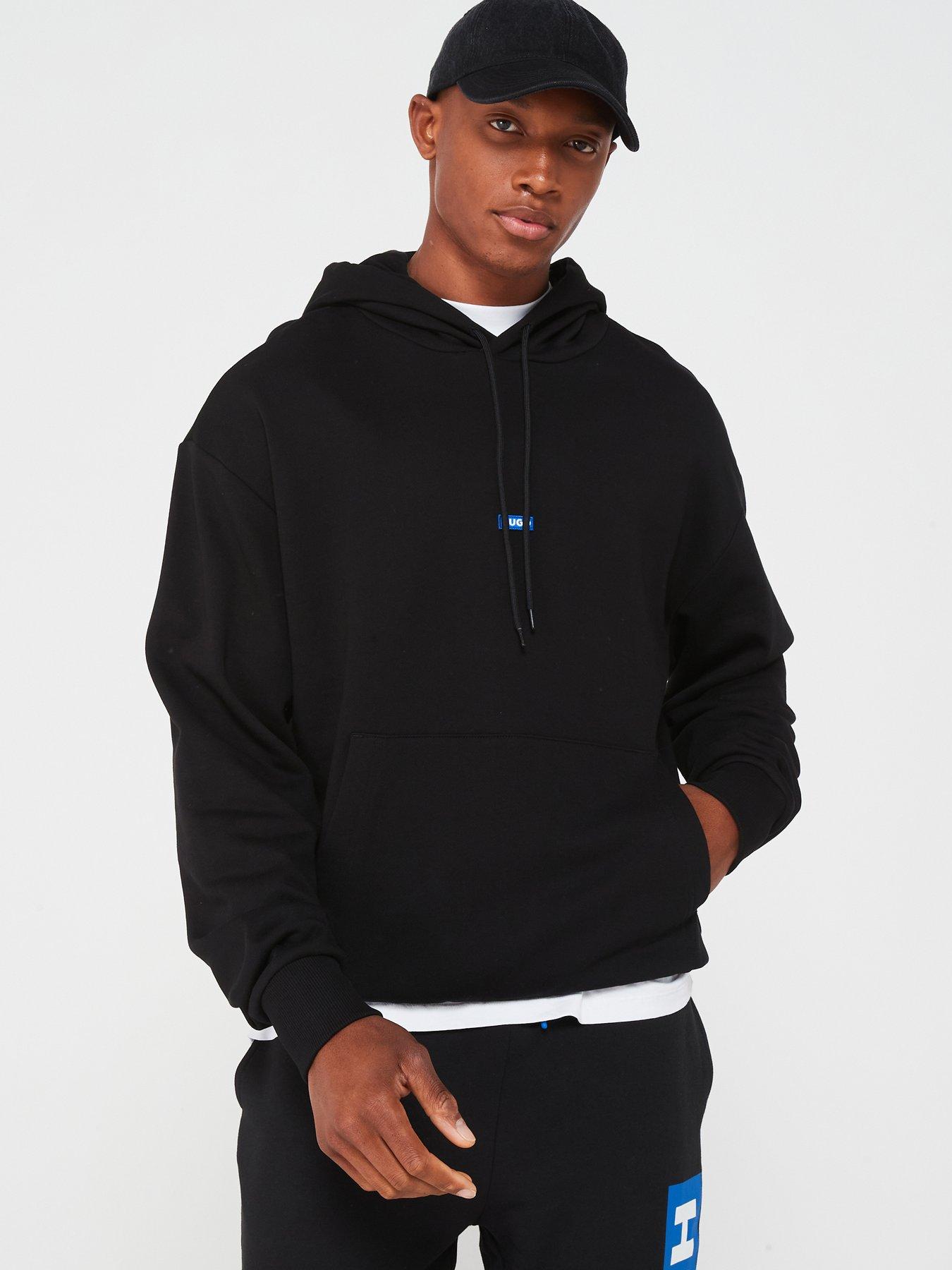 HUGO BLUE Nalonso Overhead Hoodie-Black