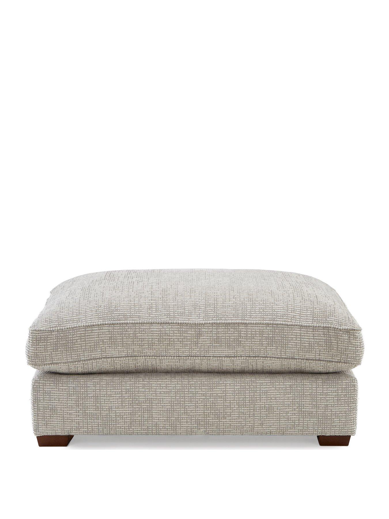  image of very-home-arlo-fabric-footstool-largenbsp--made-to-order-in-the-uk