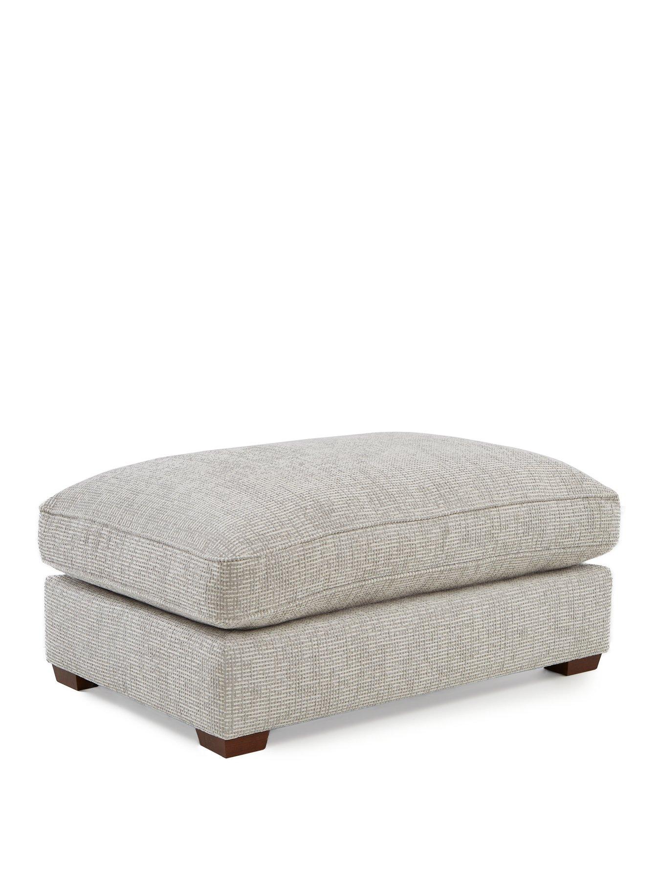  image of very-home-arlo-fabric-footstool-largenbsp--made-to-order-in-the-uk
