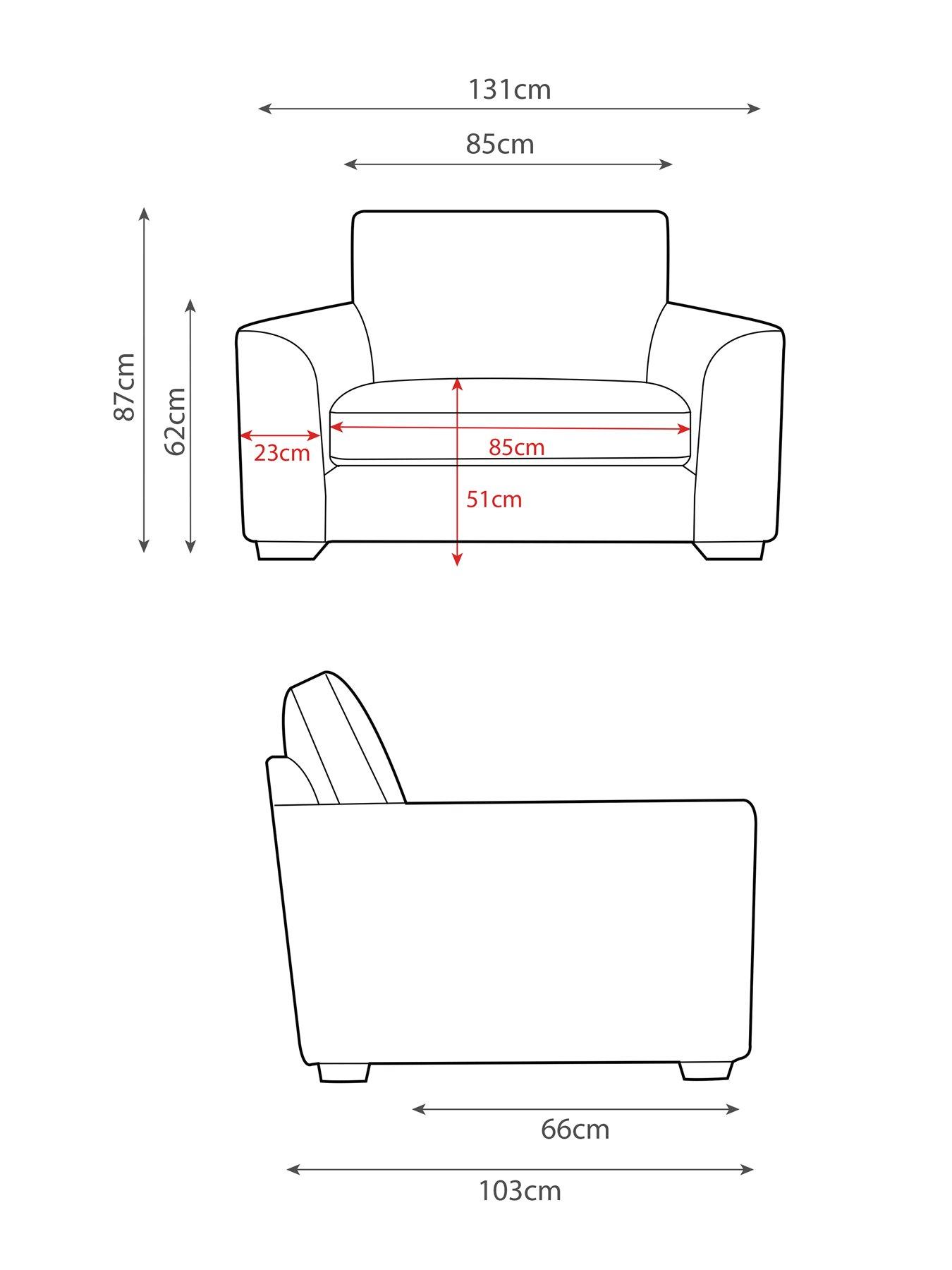 Image 5 of 5 of Very Home Arlo Snuggle Chair&nbsp;- Made to order in the UK