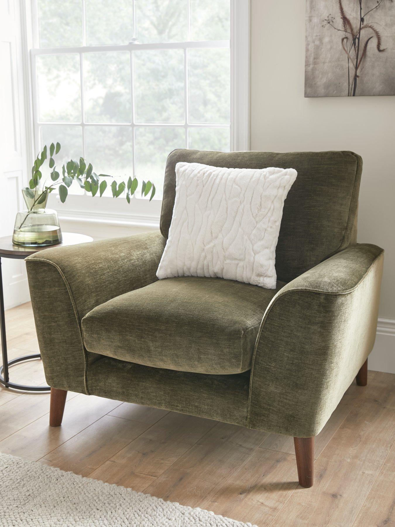  image of very-home-astrid-fabric-armchair
