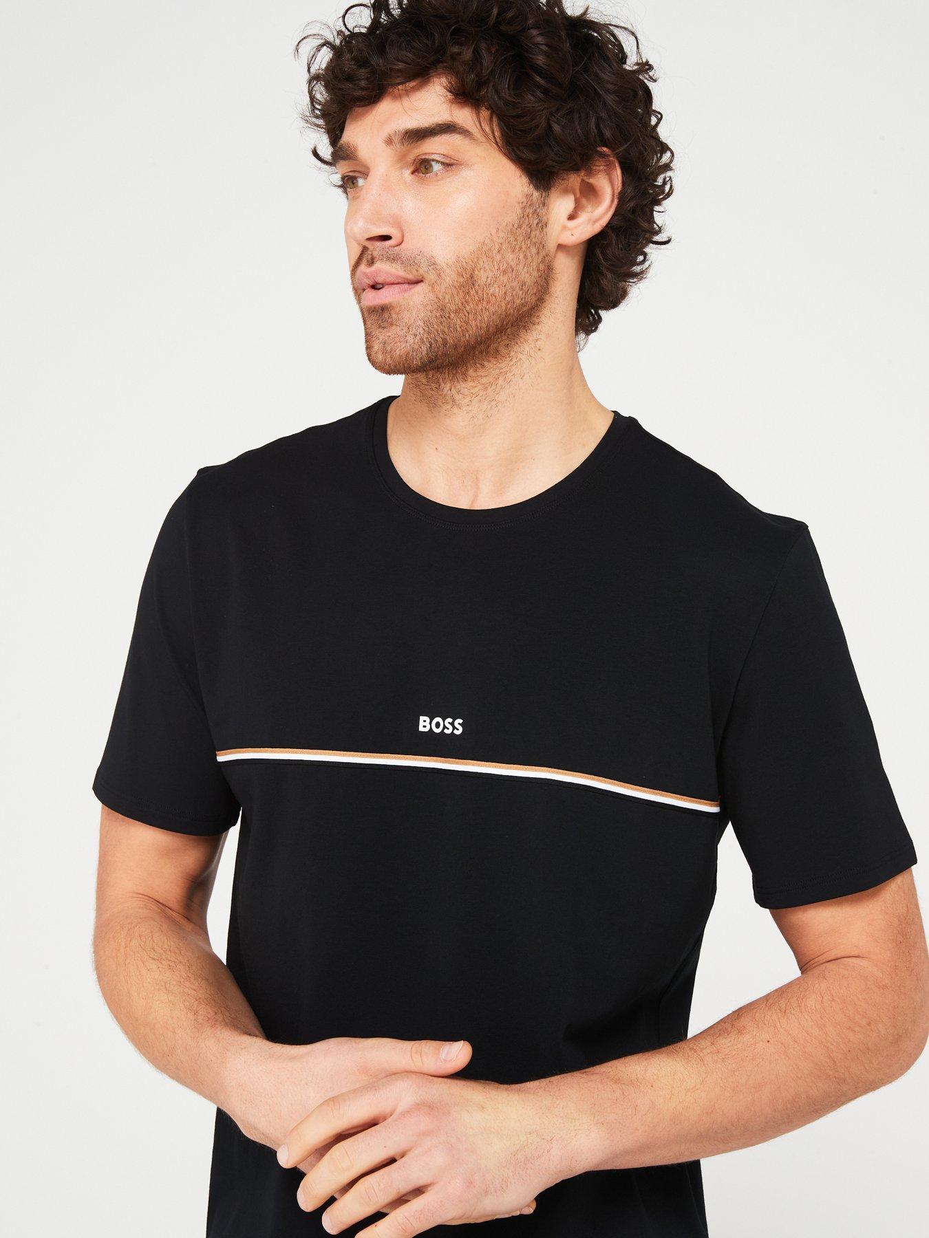  image of boss-unique-t-shirt--black
