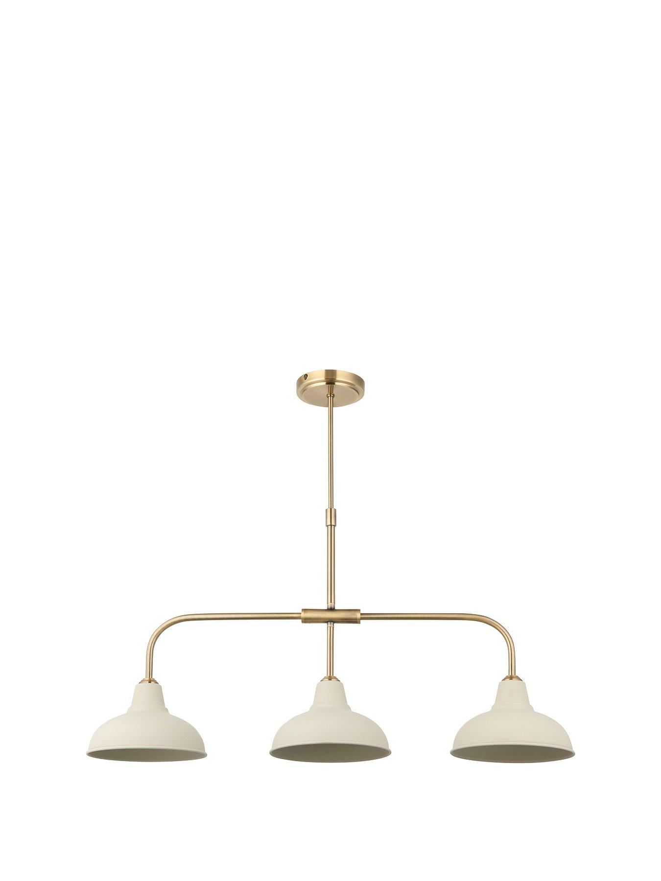  image of very-home-hemstone-3-light-bar-pendant-creamantique-brass