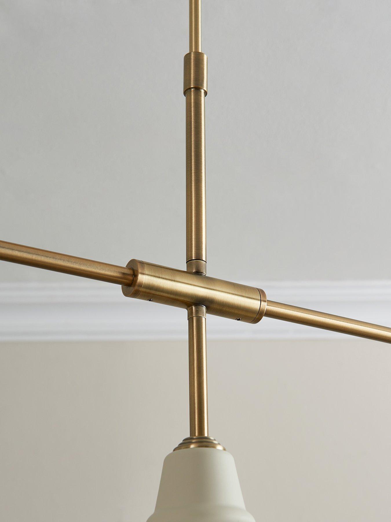  image of very-home-hemstone-3-light-bar-pendant-creamantique-brass