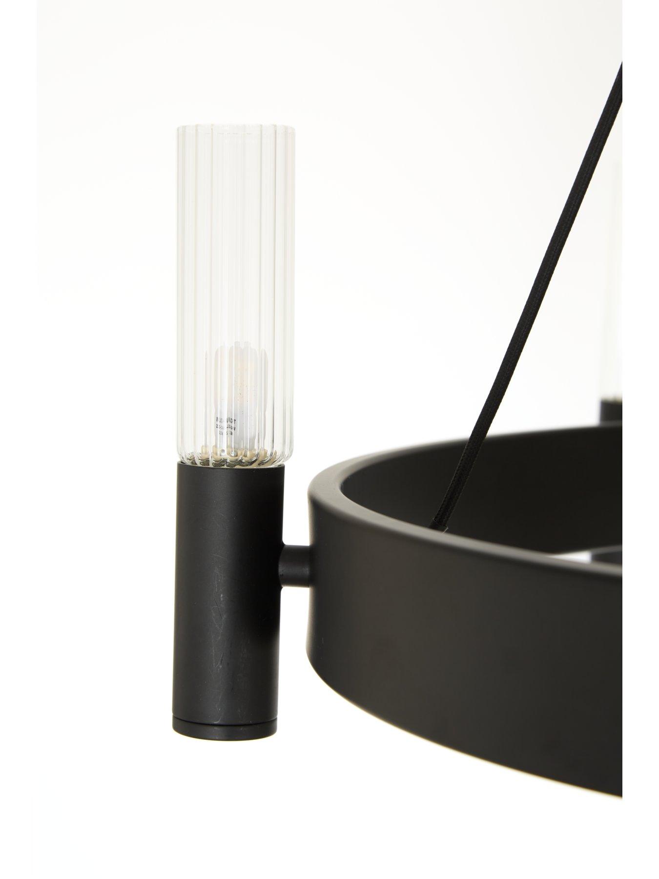 Image 5 of 7 of The Very Collection Francis 6 Light Pendant - Black