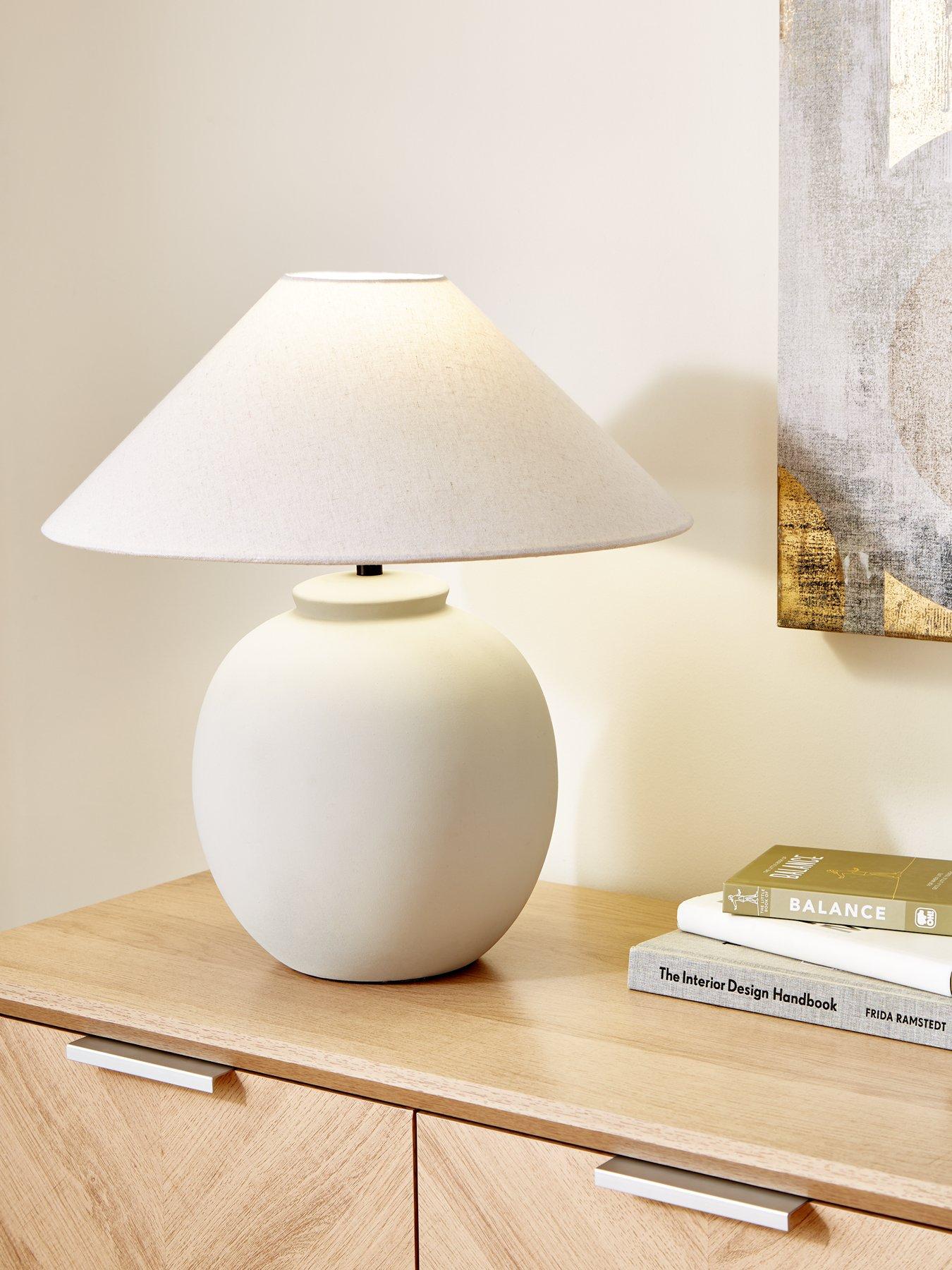 Image 1 of 6 of The Very Collection Concrete Table Lamp
