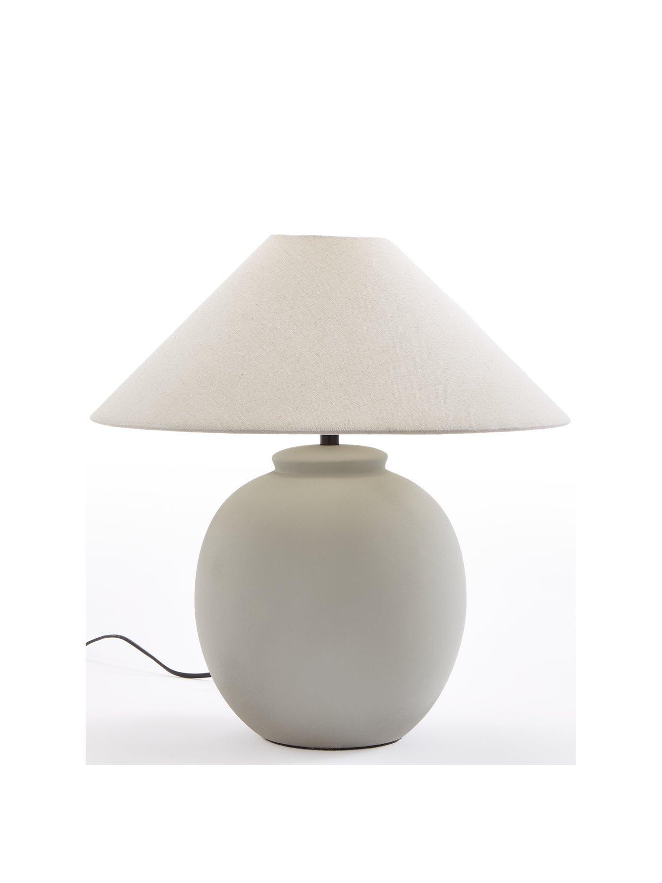 image of very-home-concrete-table-lamp
