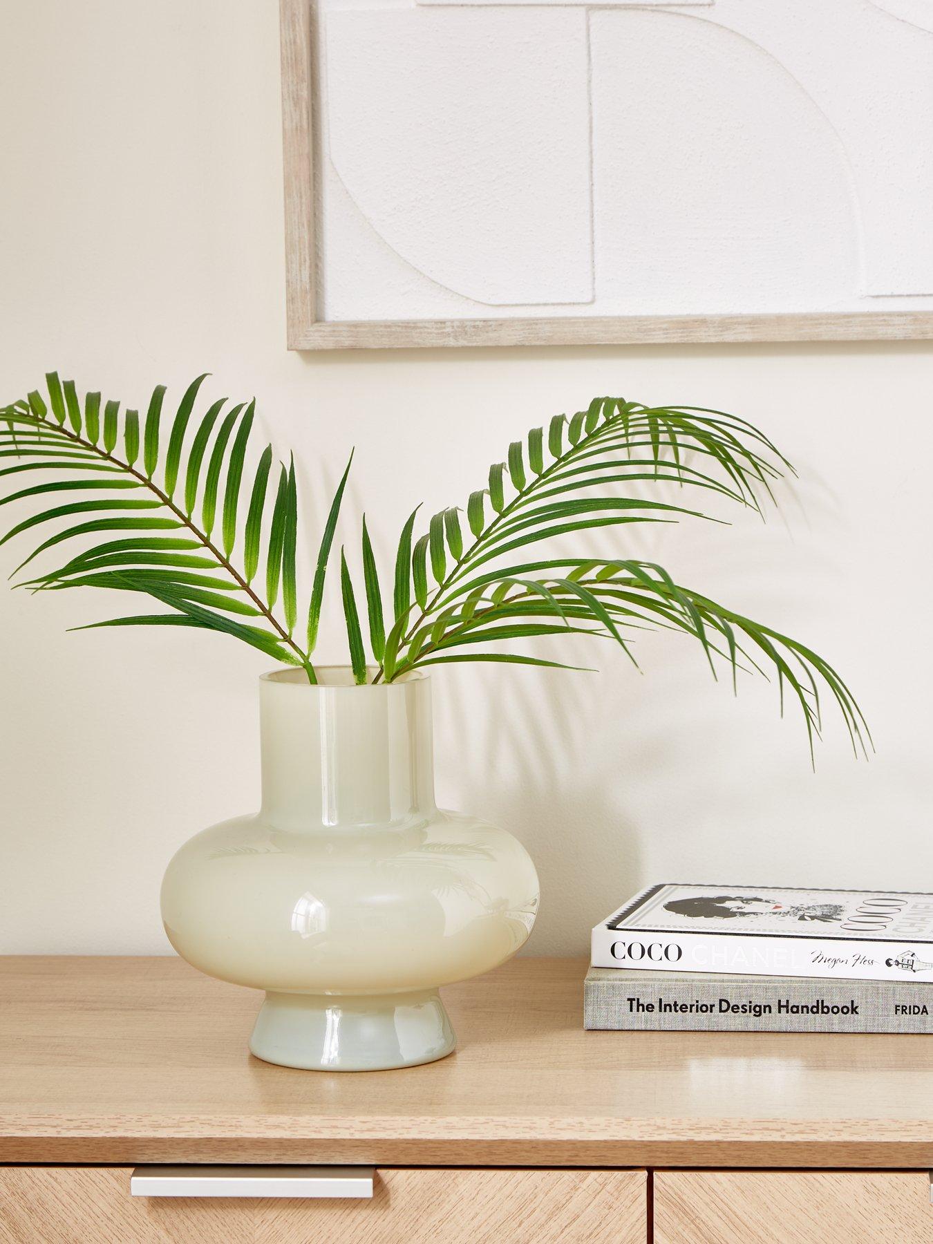  image of very-home-abstract-cloudy-glass-vase