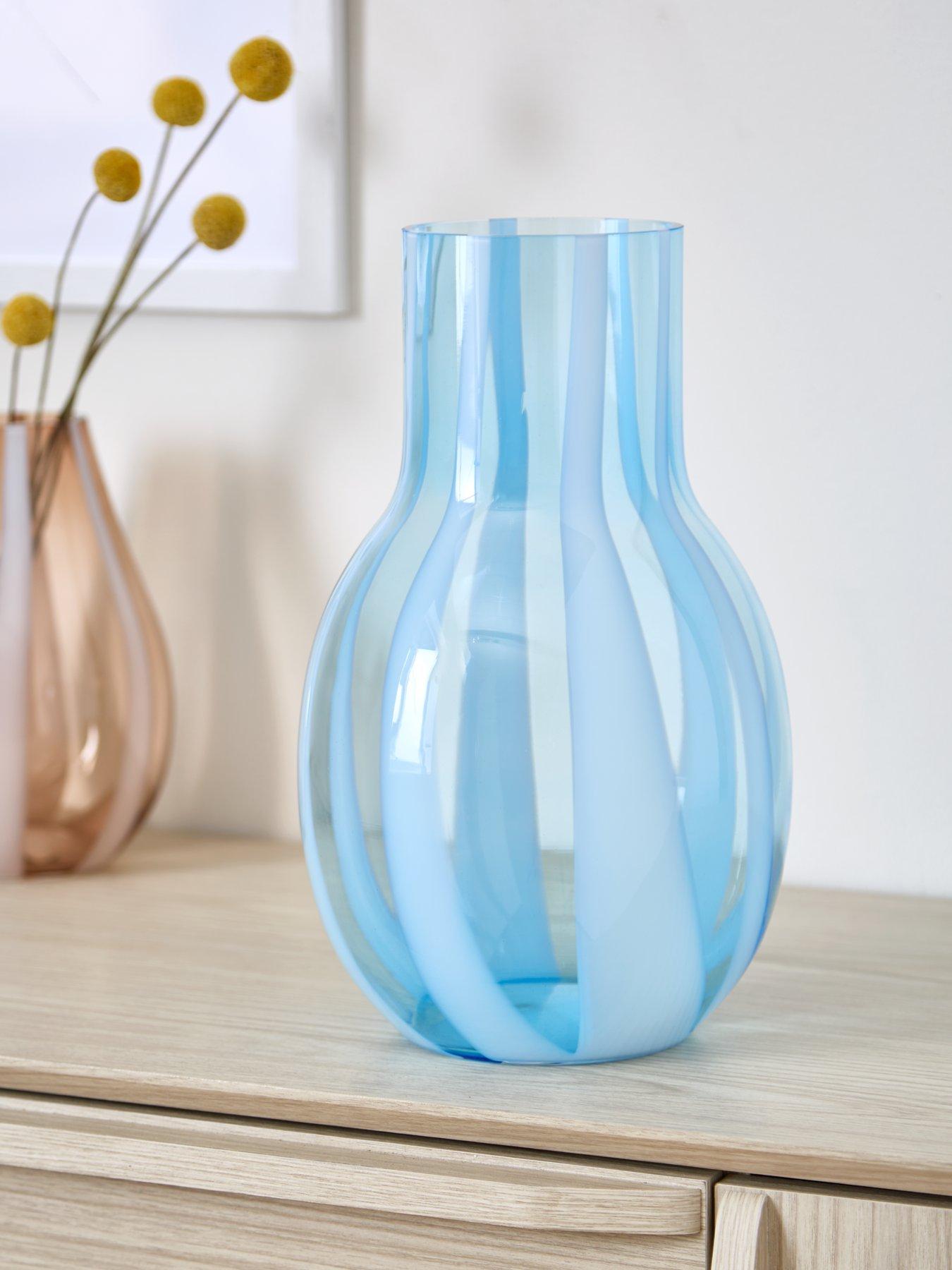 undefined Blue Stripe Vase