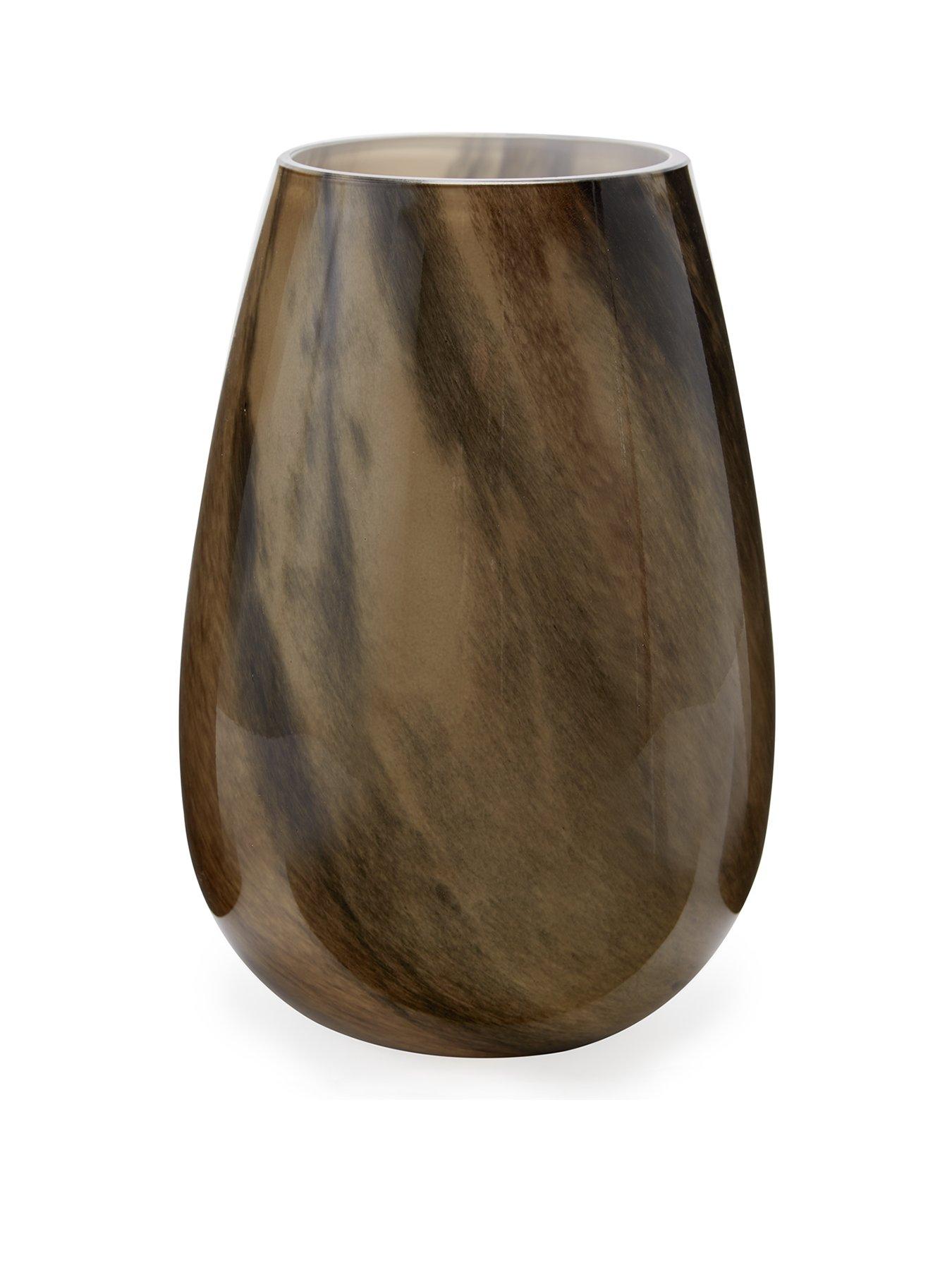  image of very-home-smoked-cloudy-glass-vase