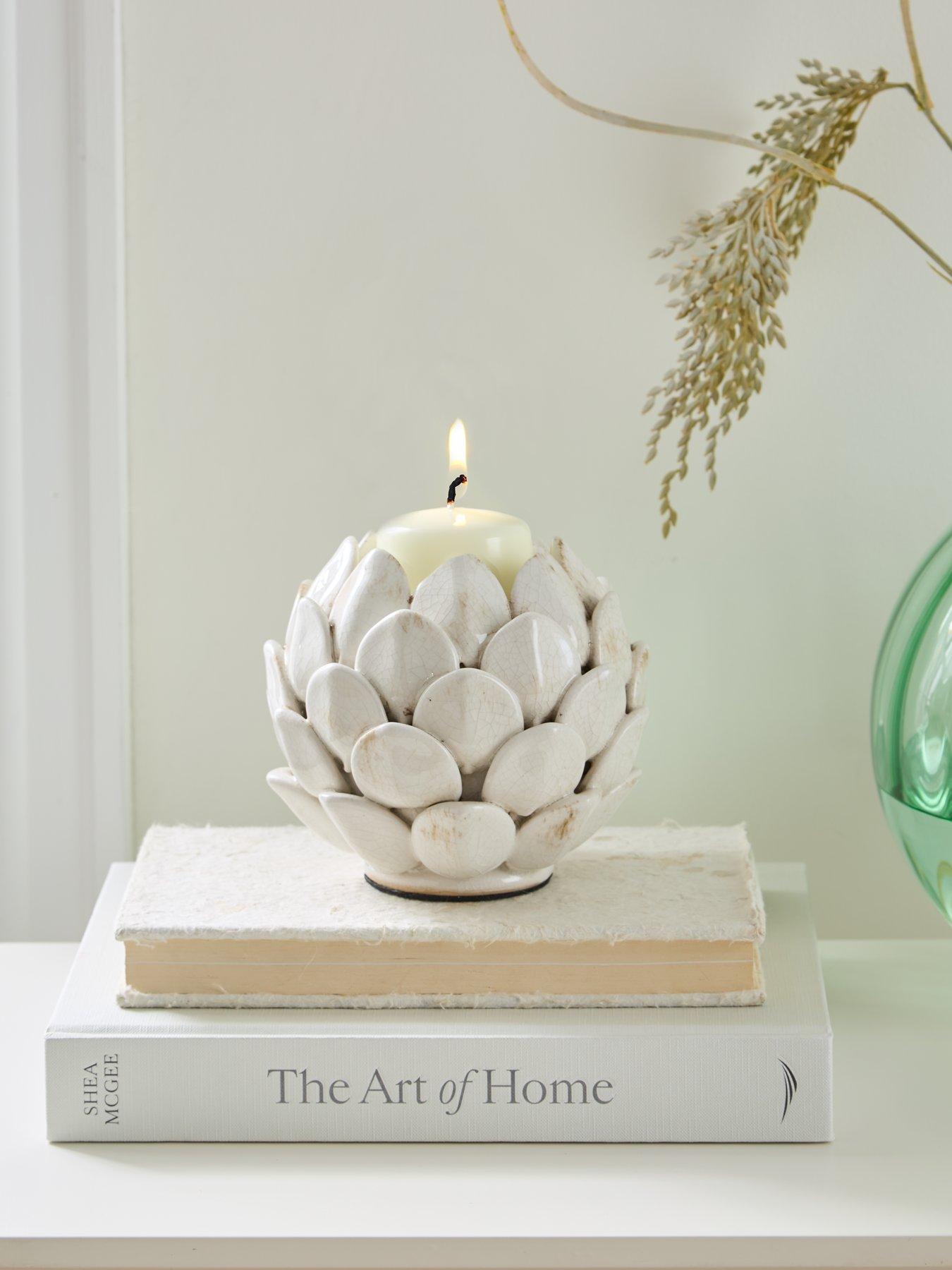 The Very Collection Artichoke-Shaped Candle Holder