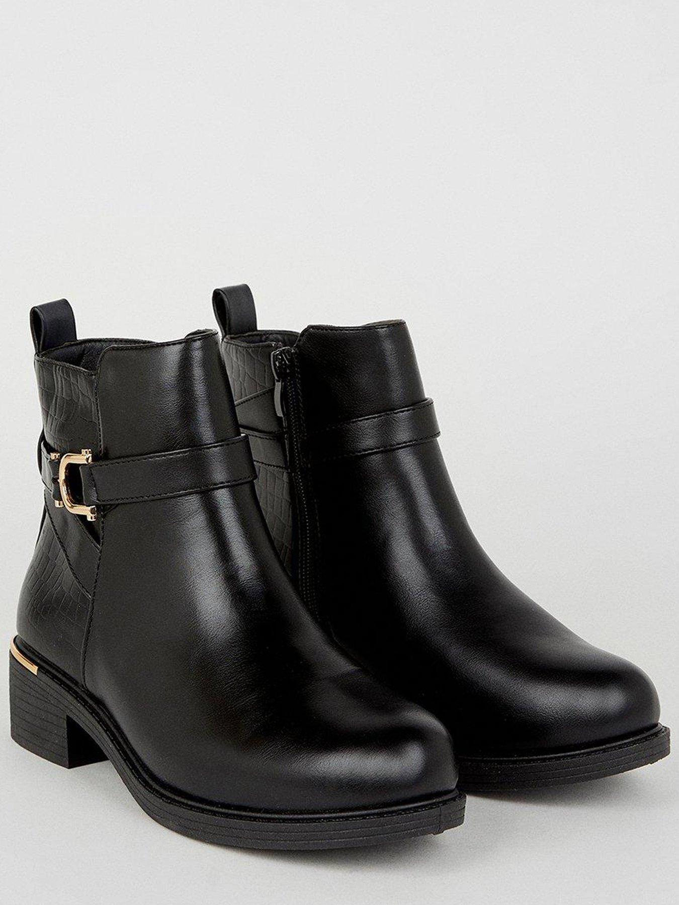 Wide fit ankle hot sale boots dorothy perkins