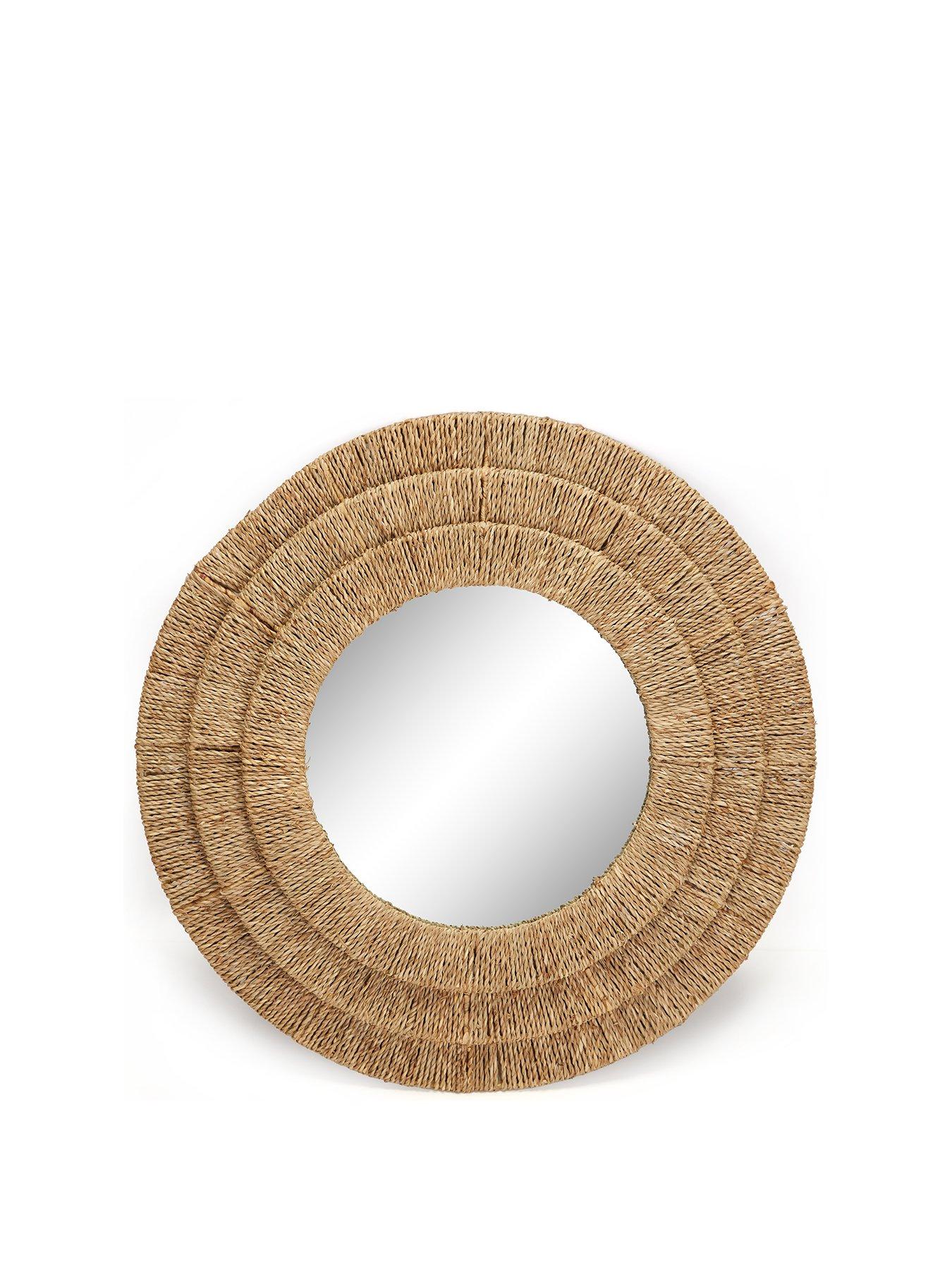 Image 2 of 6 of Very Home 3 Layered Woven Mirror 70cm