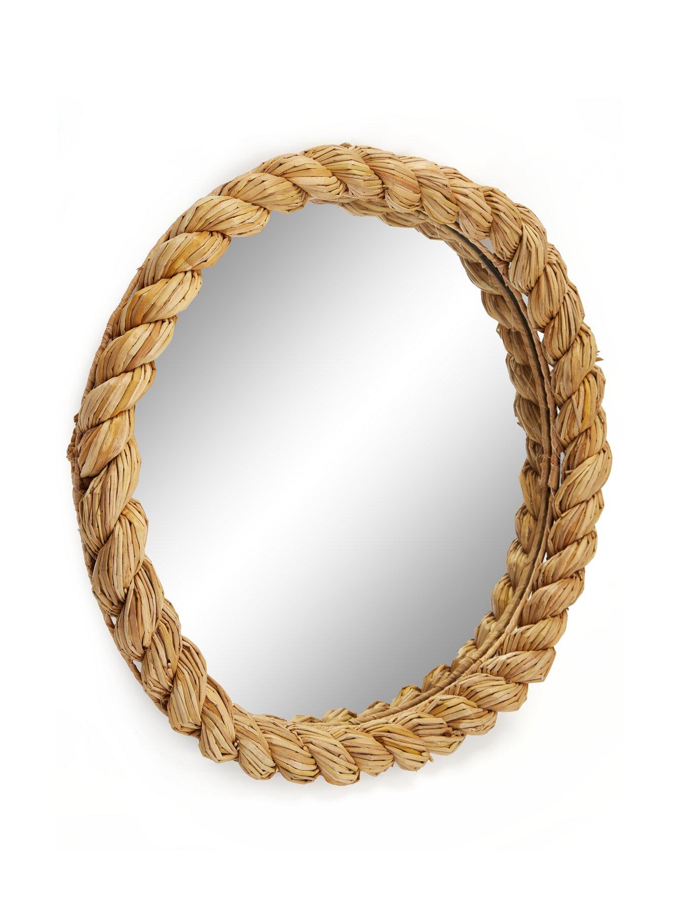 Image 3 of 7 of The Very Collection Rope Style Mirror 55cm