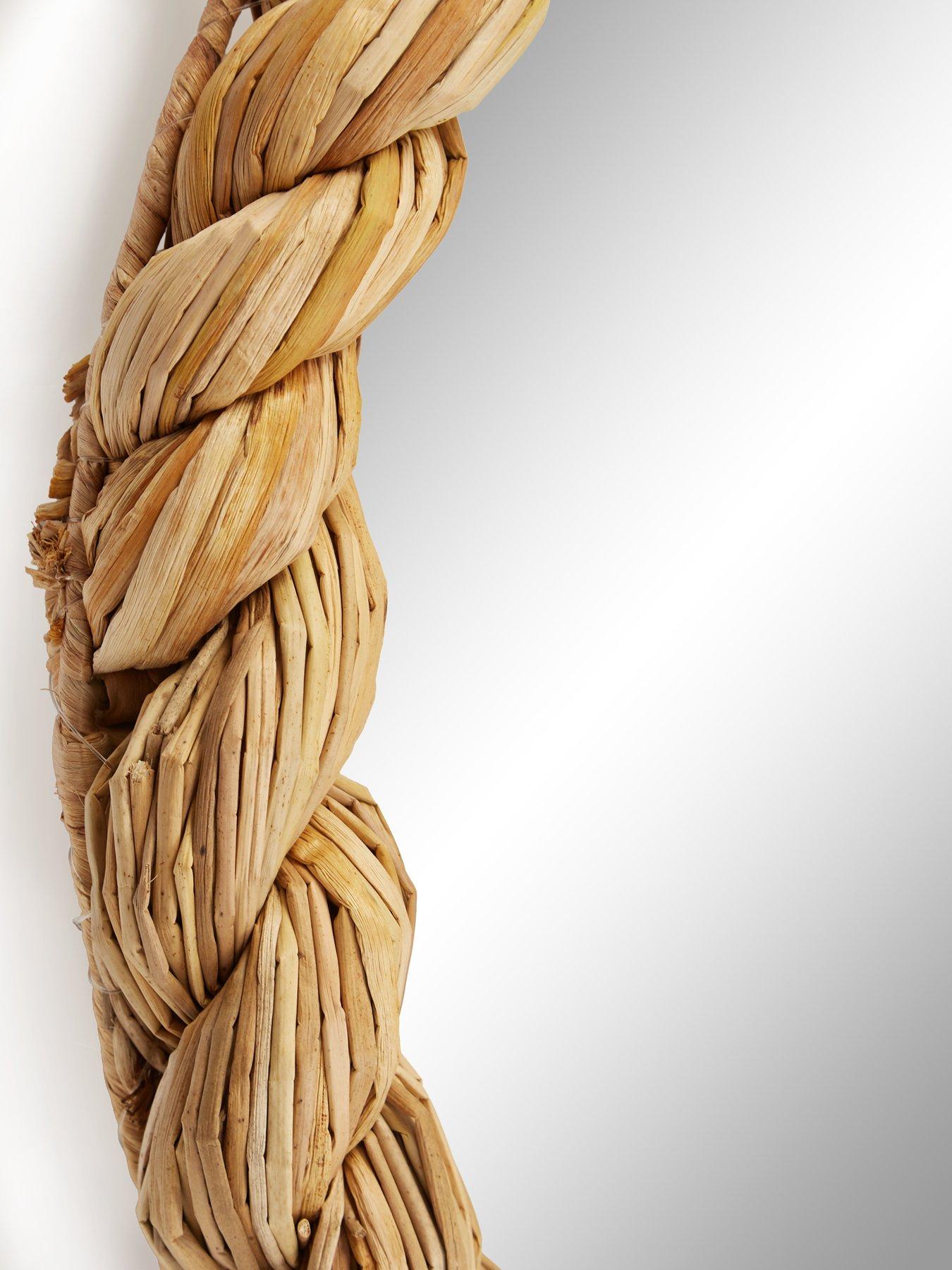 Image 4 of 7 of The Very Collection Rope Style Mirror 55cm