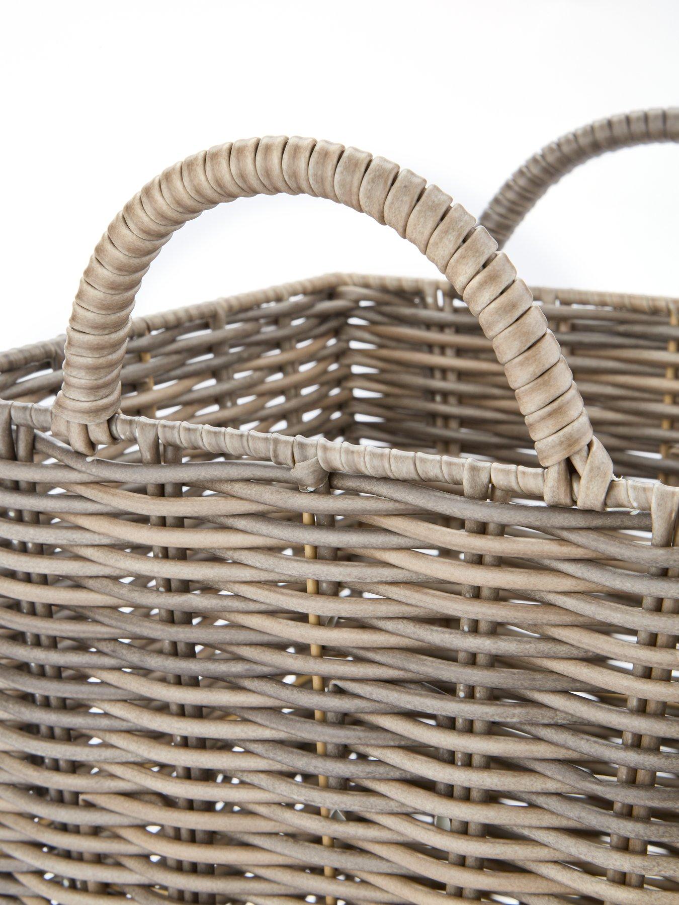 Image 4 of 5 of The Very Collection Square Basket With Handle