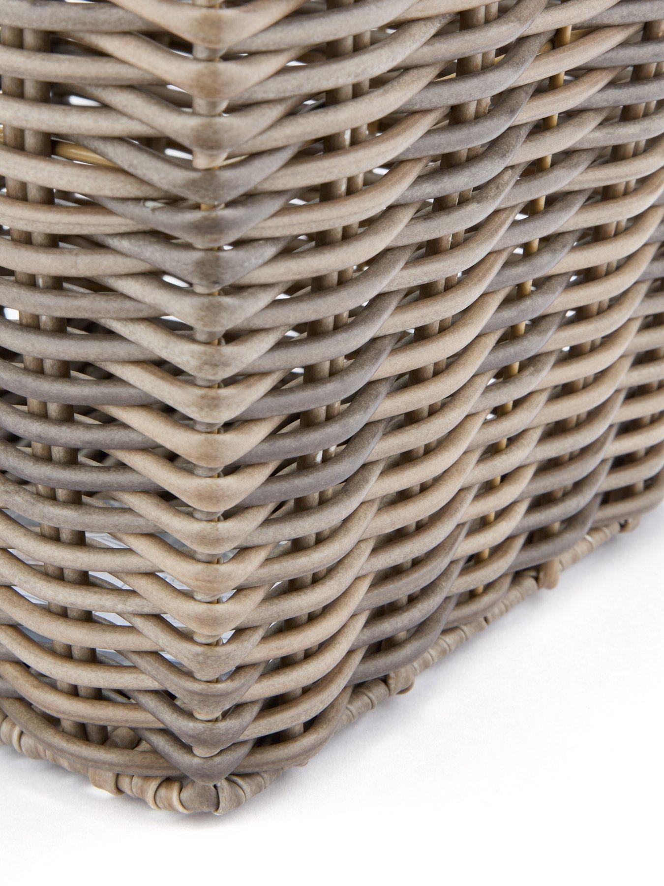  image of very-home-square-basket-with-handle