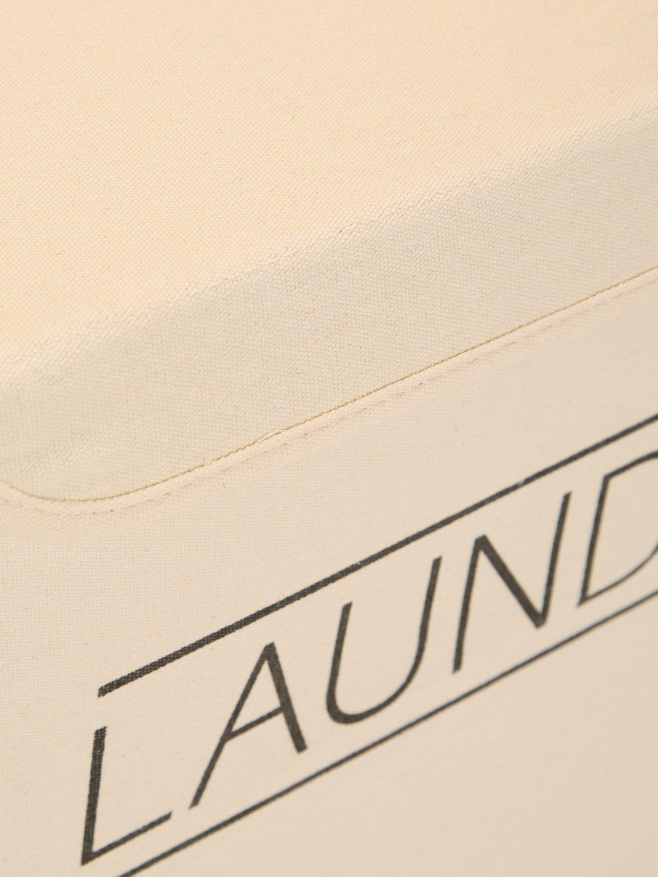  image of the-very-collection-fabric-laundry-hamper