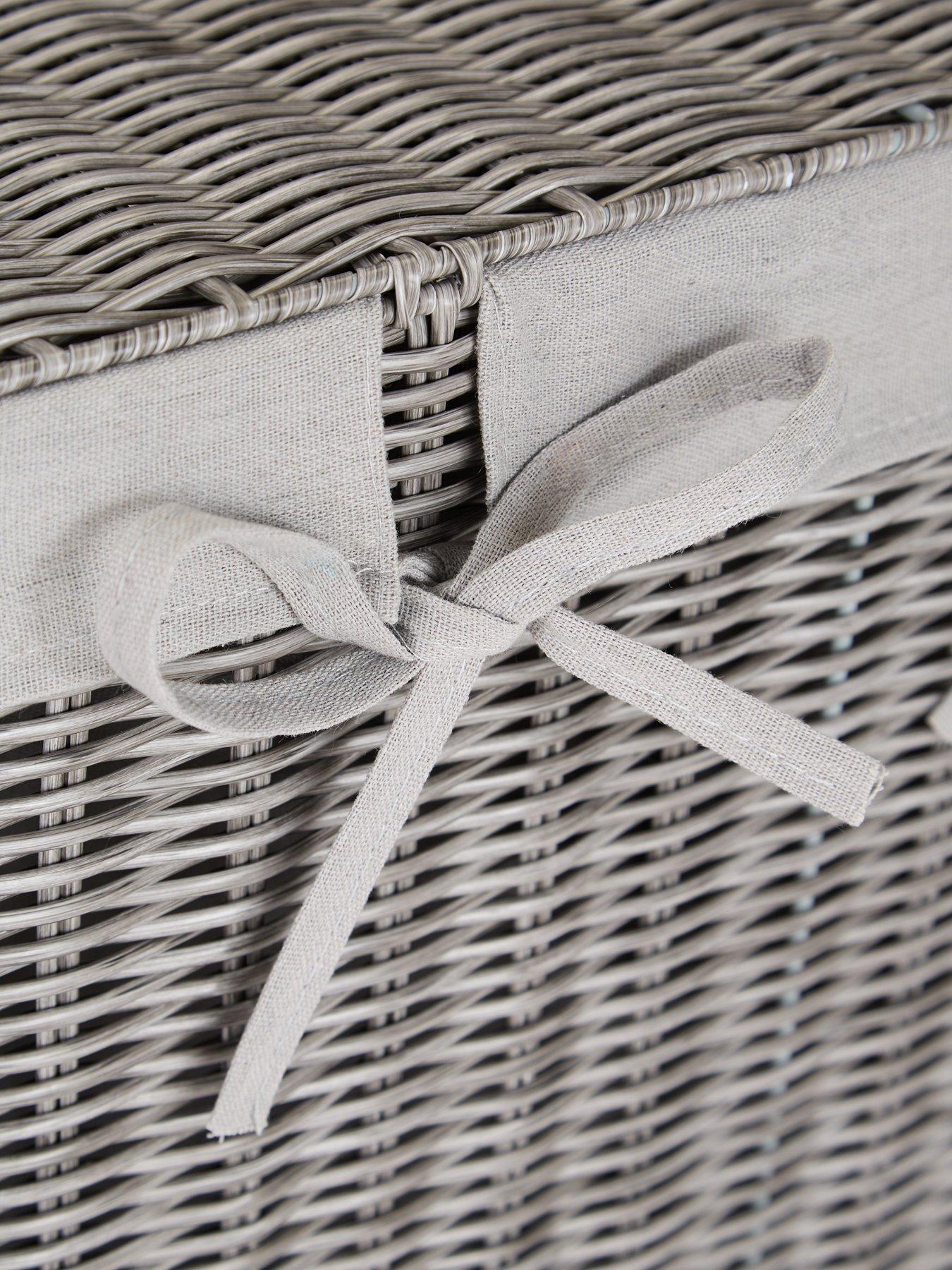 Image 5 of 7 of The Very Collection Rattan Laundry Hamper