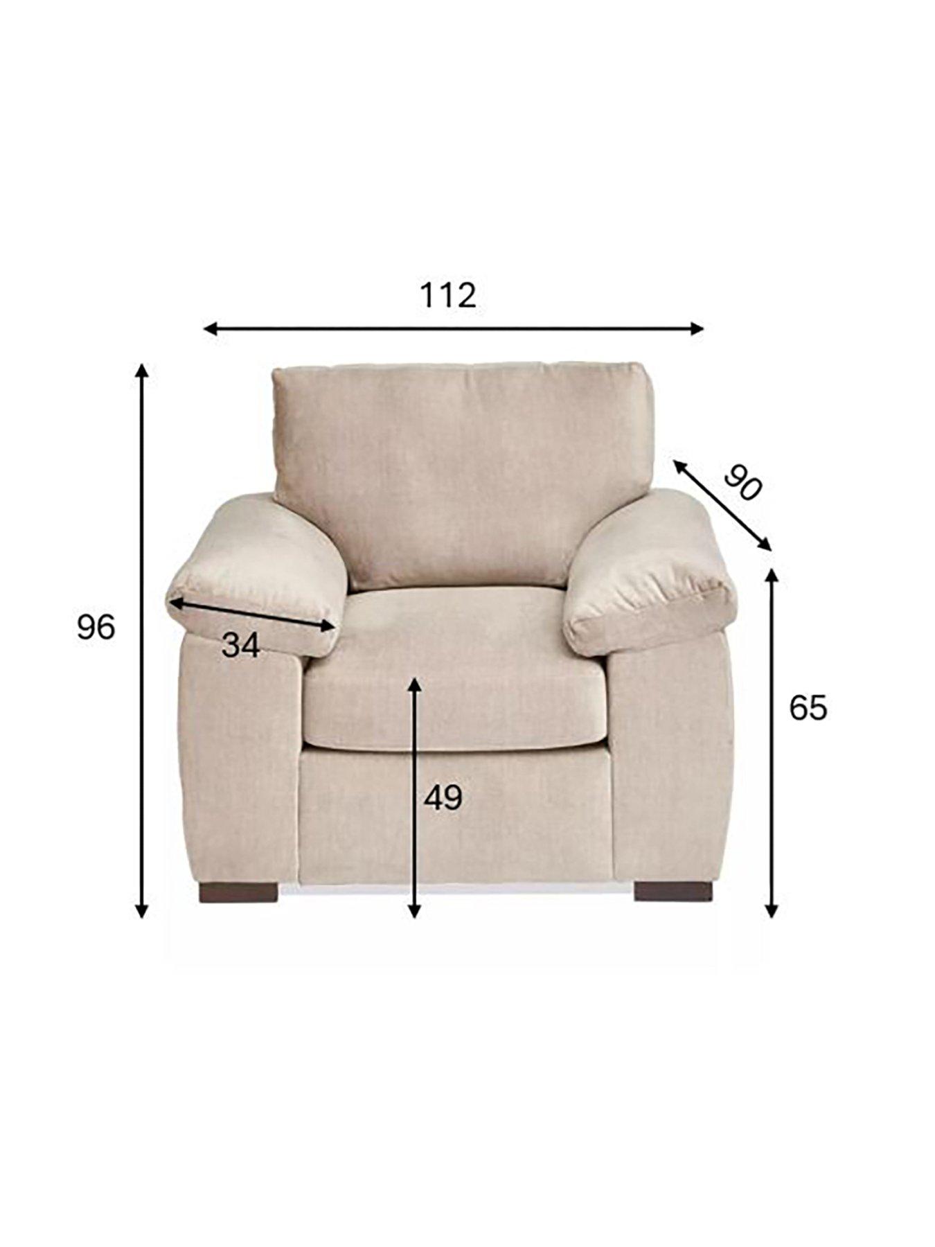 Image 6 of 7 of The Very Collection Eliza Fabric Armchair&nbsp;- FSC&reg; Certified